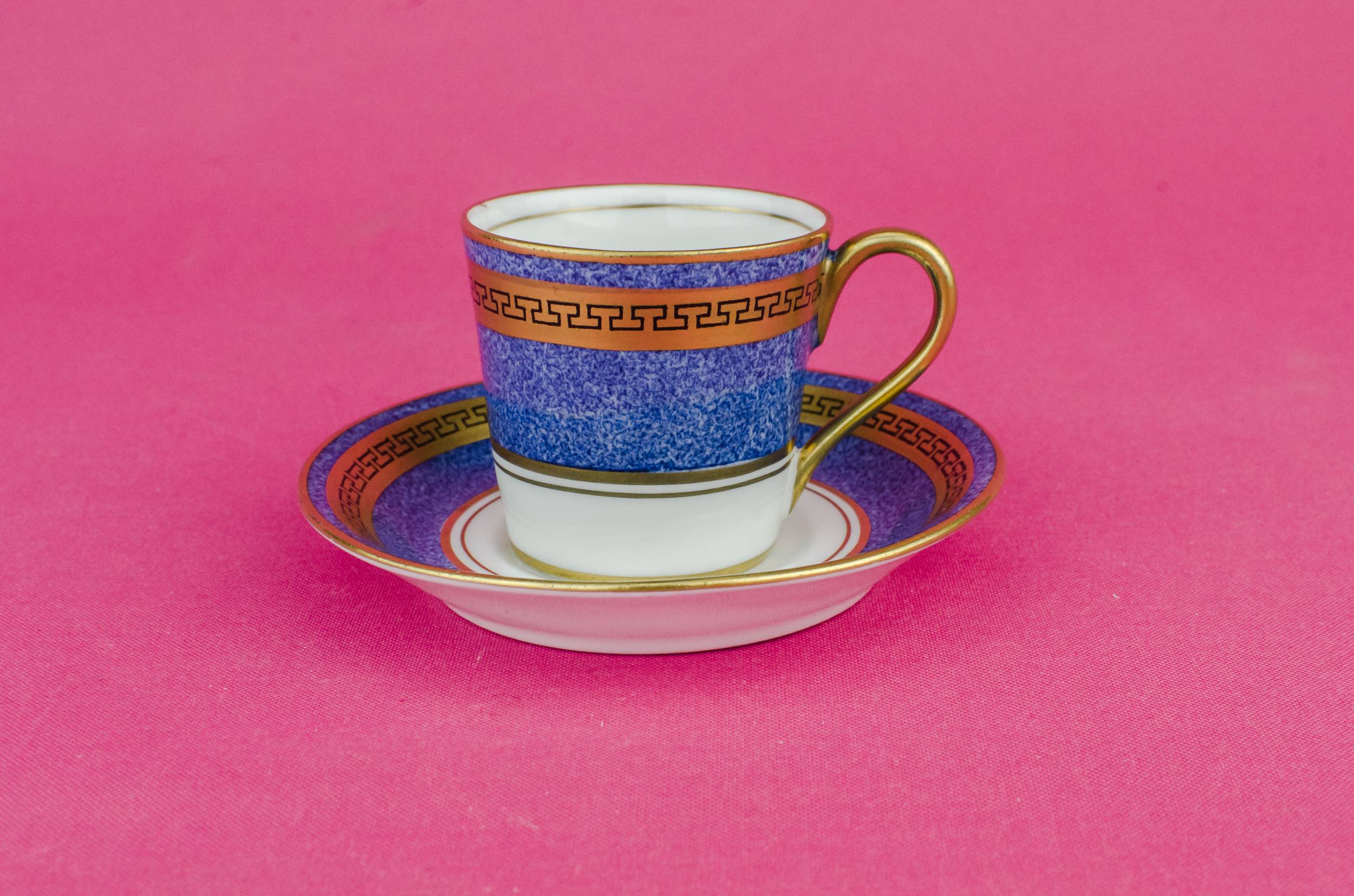 Spectacular Vintage Royal — Art Deco bone china coffee cup