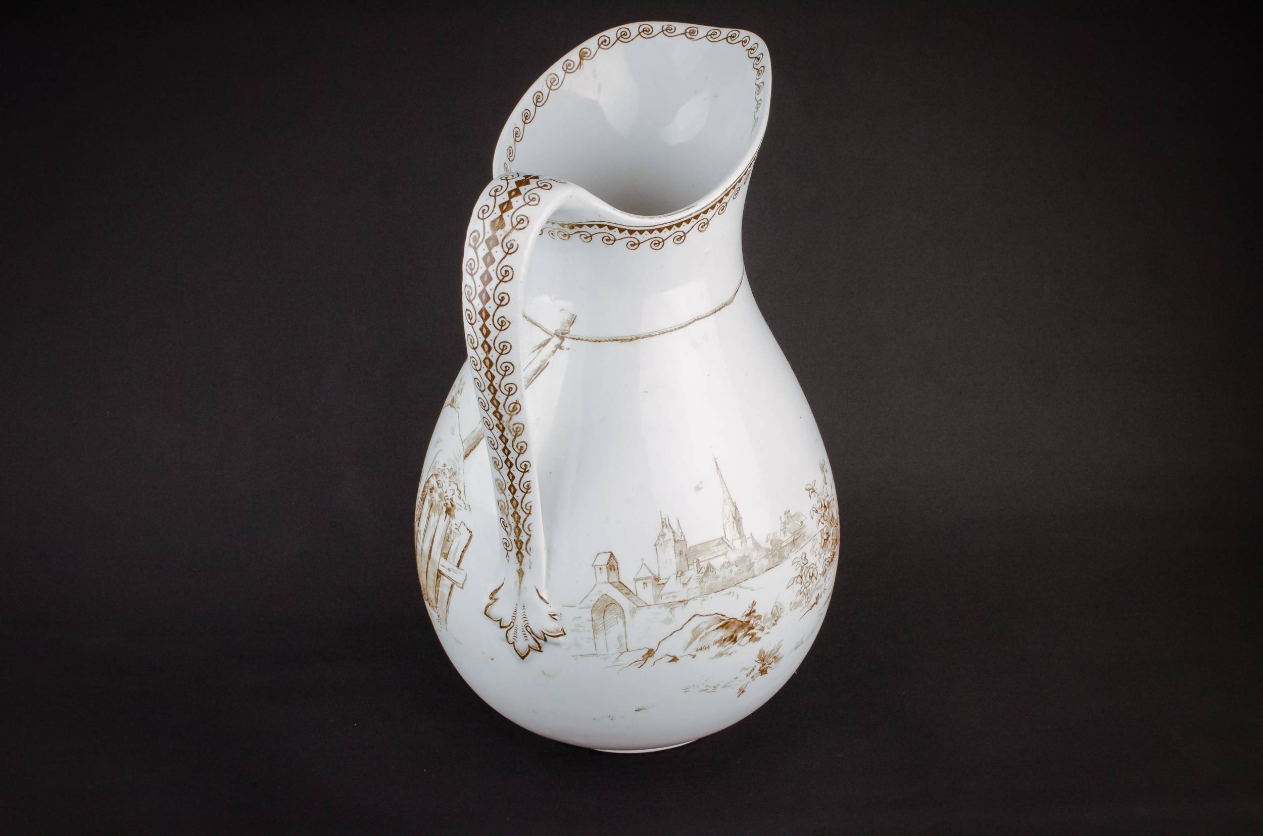 Rustic Victorian Farm — Large pottery jug 3