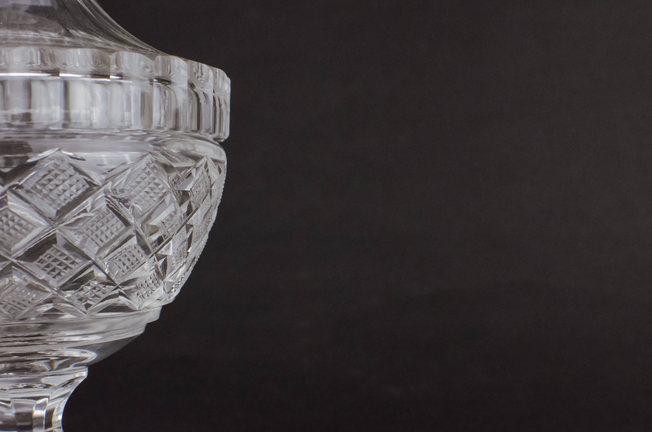Neo-Classical Antique Glass — Neo-Classical glass bowl 2