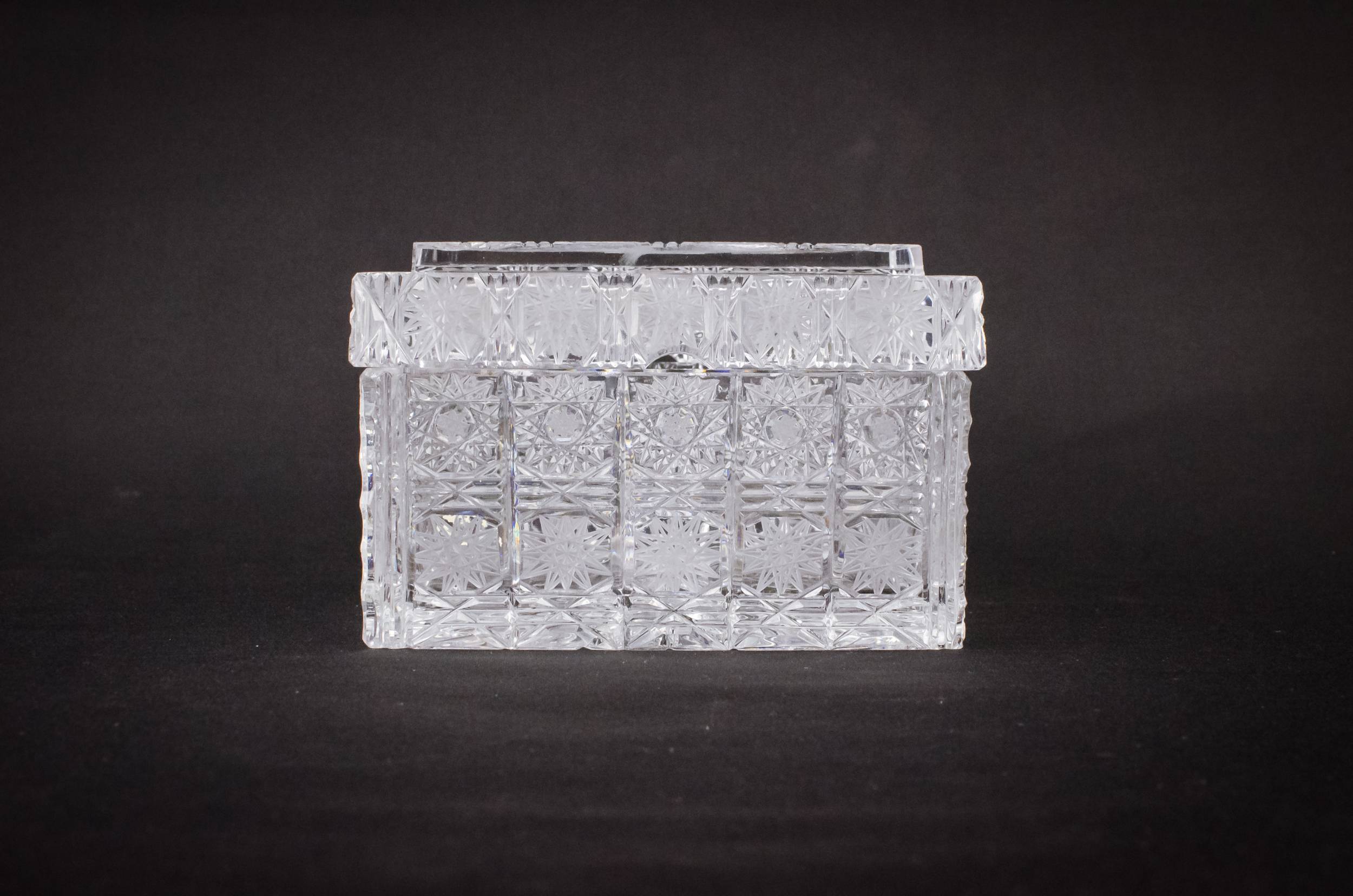 Delightful Vintage Glass — Small glass box