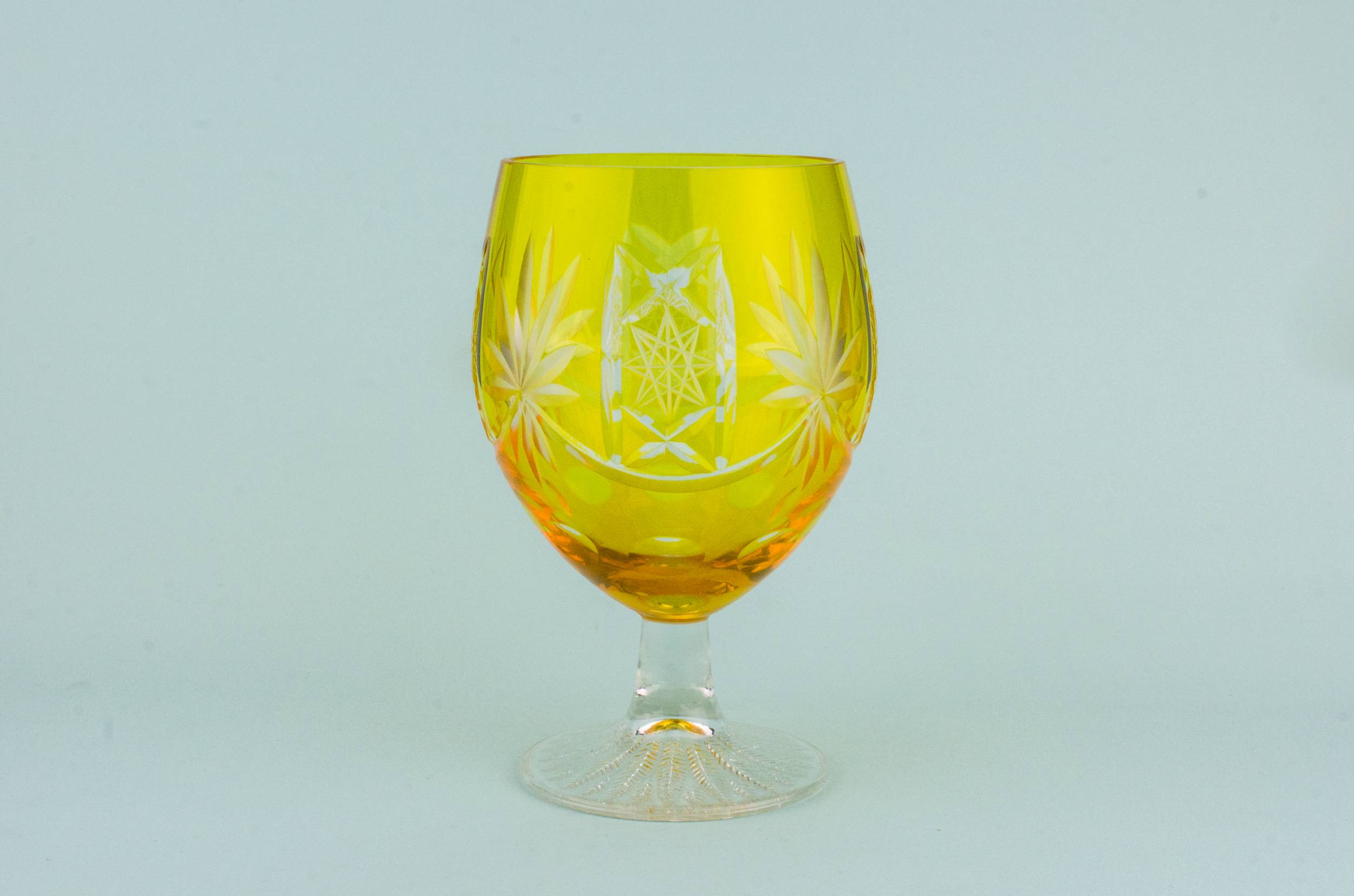 Vintage Cut 1/2PINT — 1/2 pint beer glass