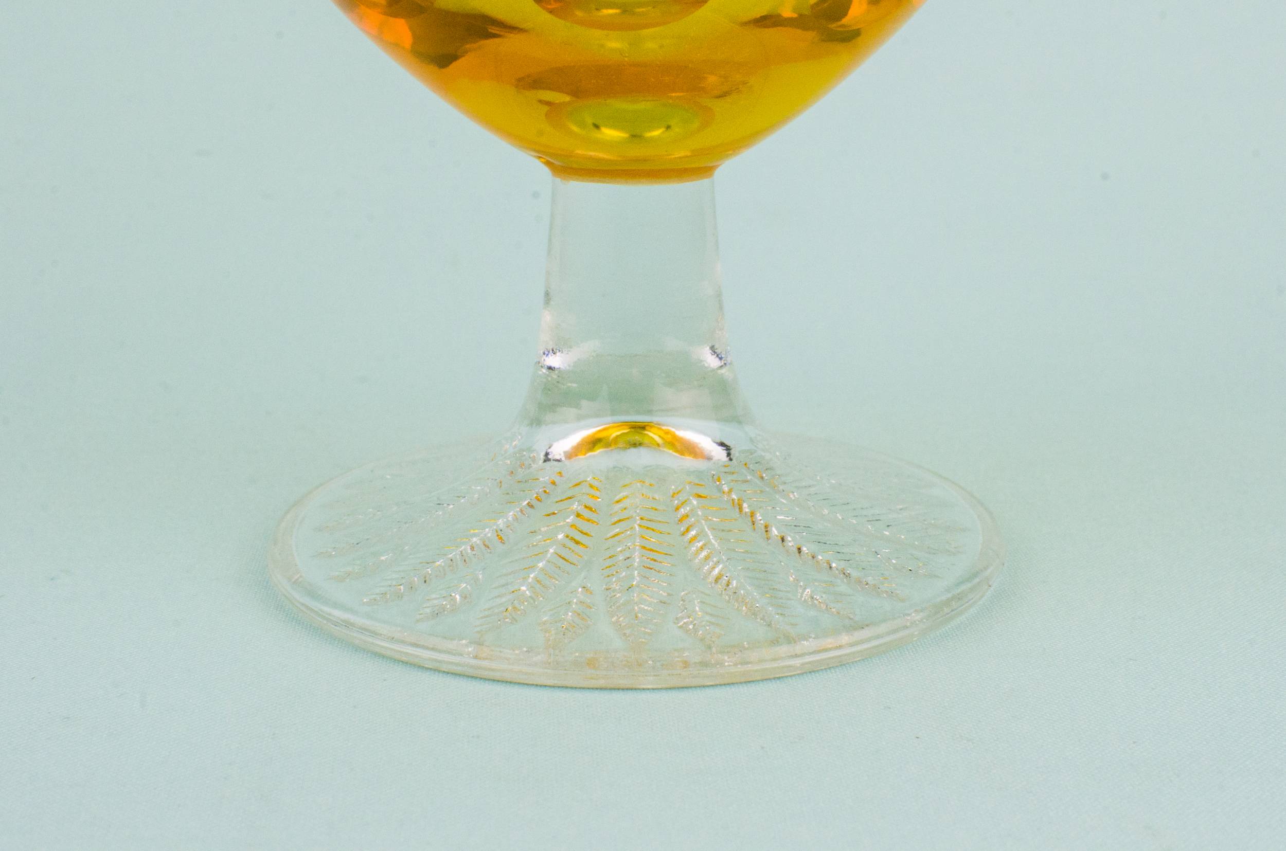 Vintage Cut 1/2PINT — 1/2 pint beer glass 1