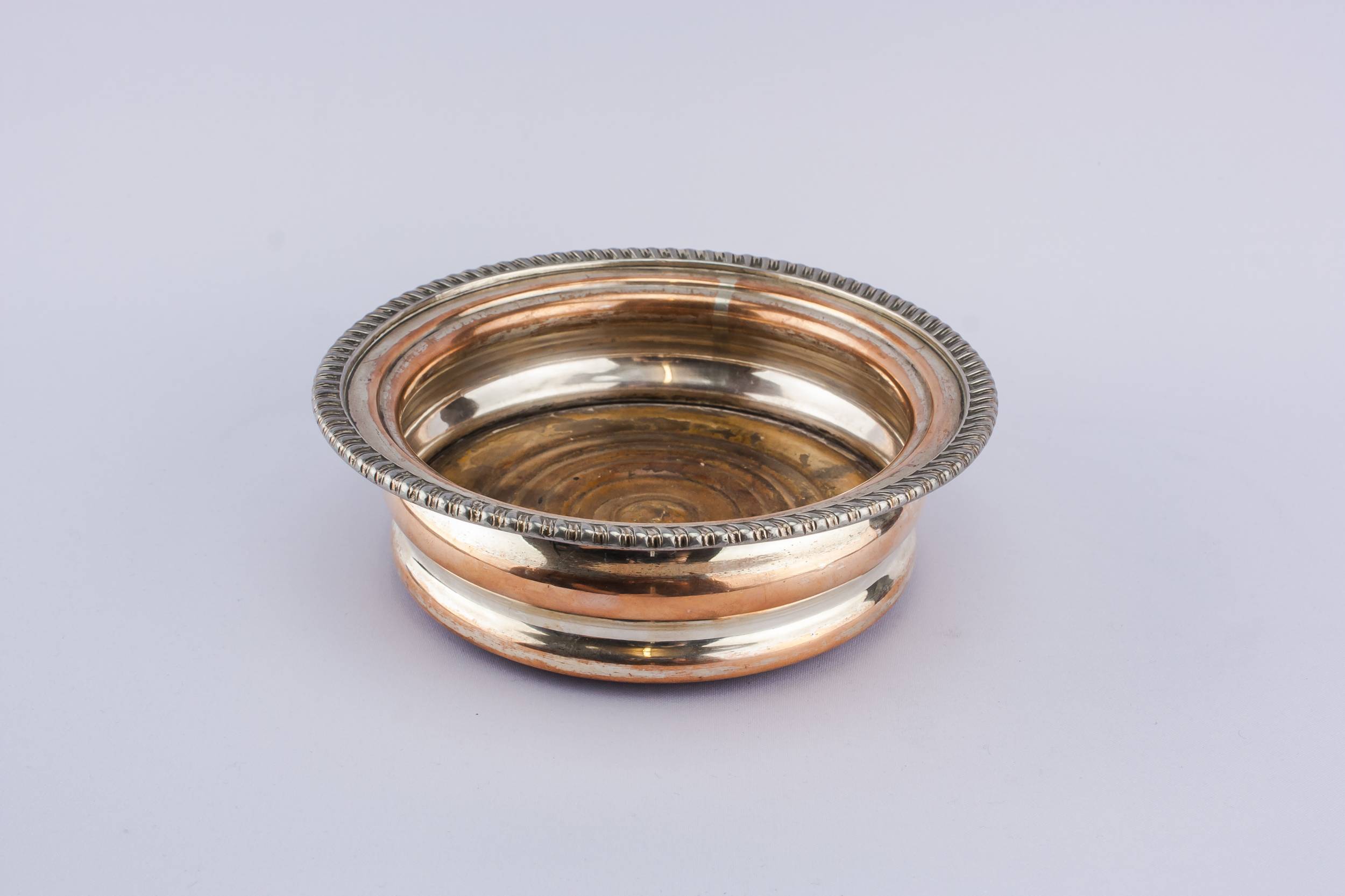 Classical Antique Gadrooned — Large High Victorian coaster