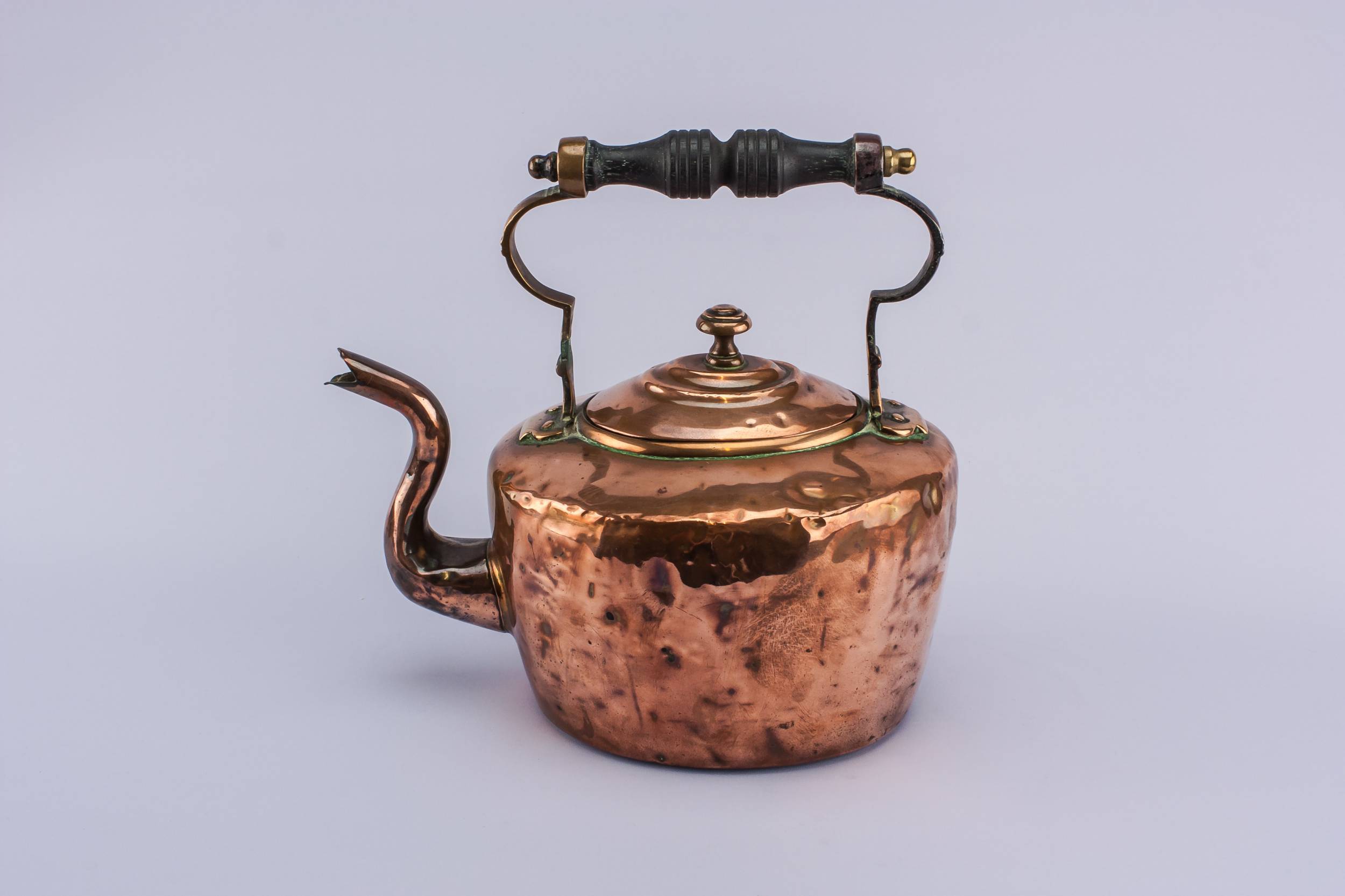 Antique Copper Rare — Victorian copper kettle