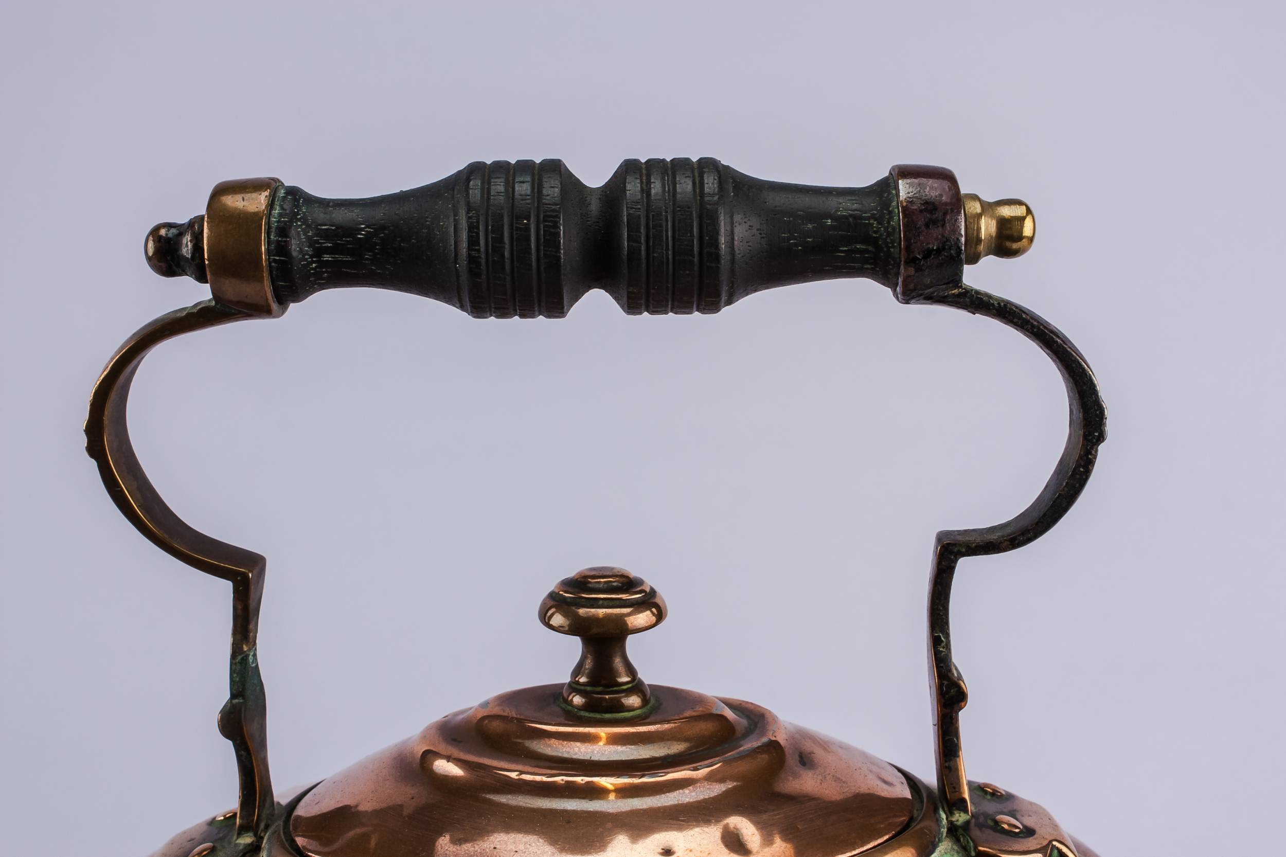 Antique Copper Rare — Victorian copper kettle 3