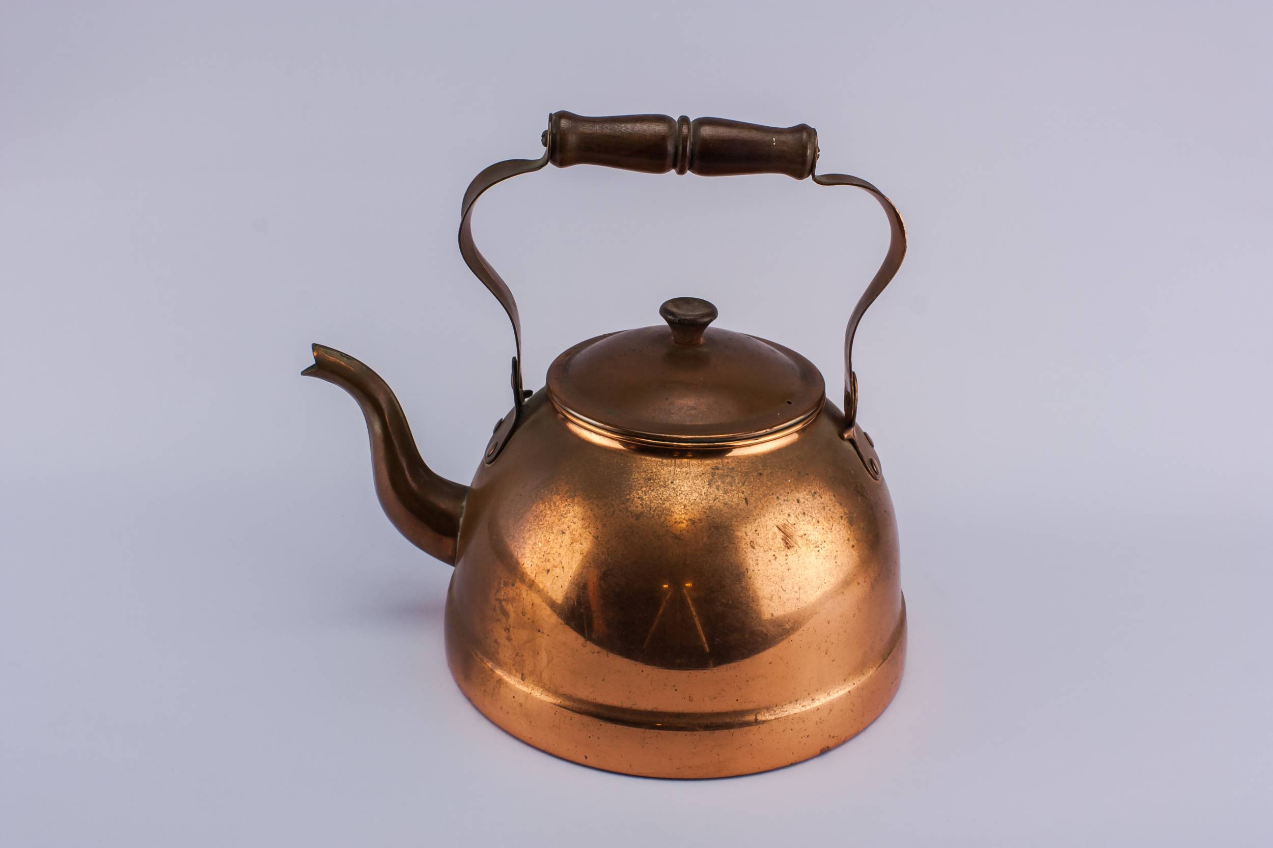 Rustic Vintage Copper — Copper retro kettle