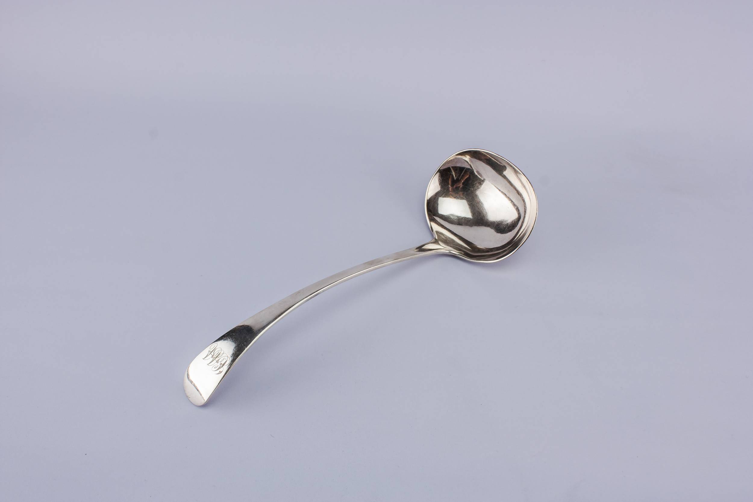 Victorian Antique Silver — Walker & Hall ladle