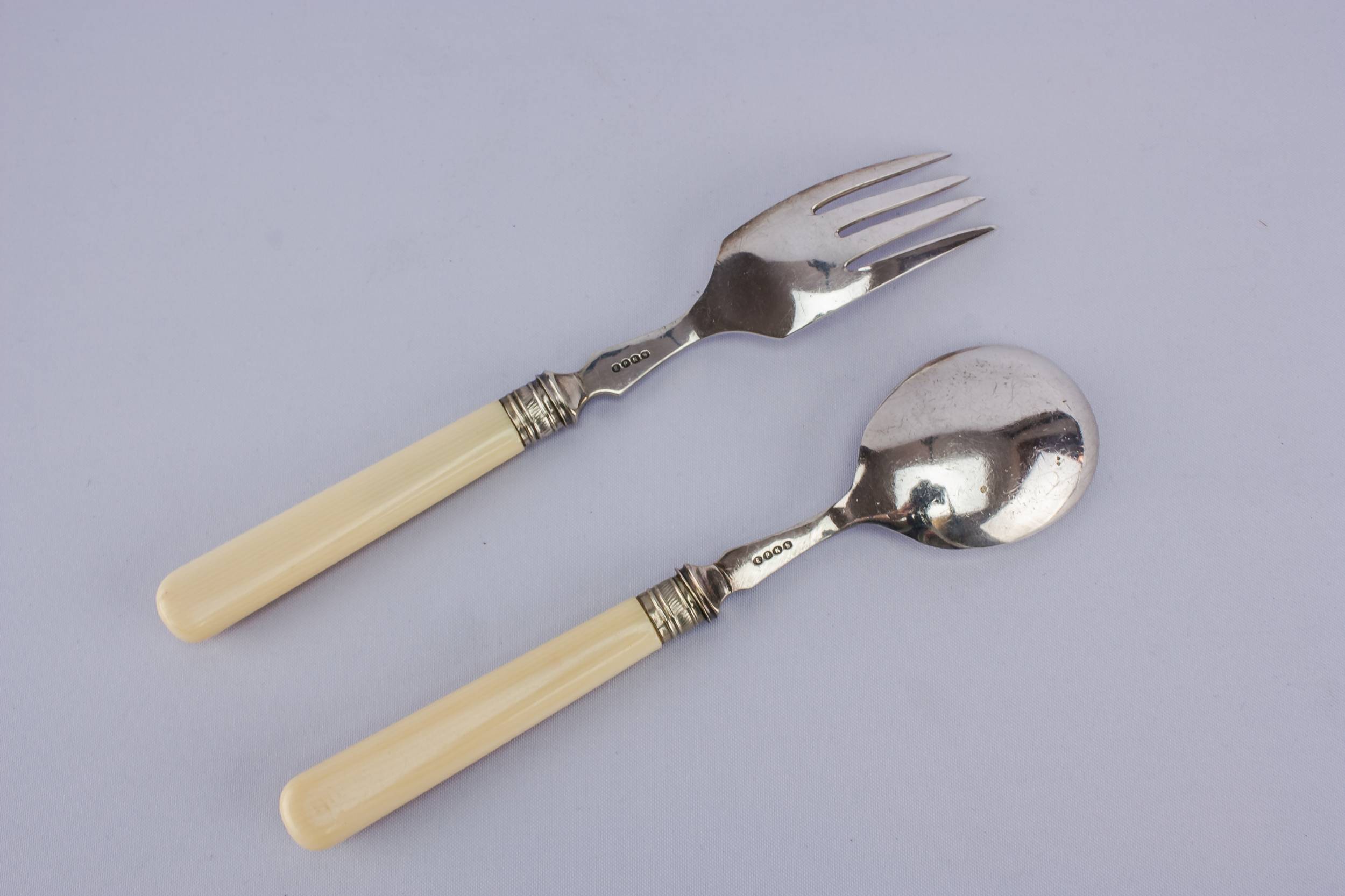 Silver Plated Metal — Cutlery set for six 2