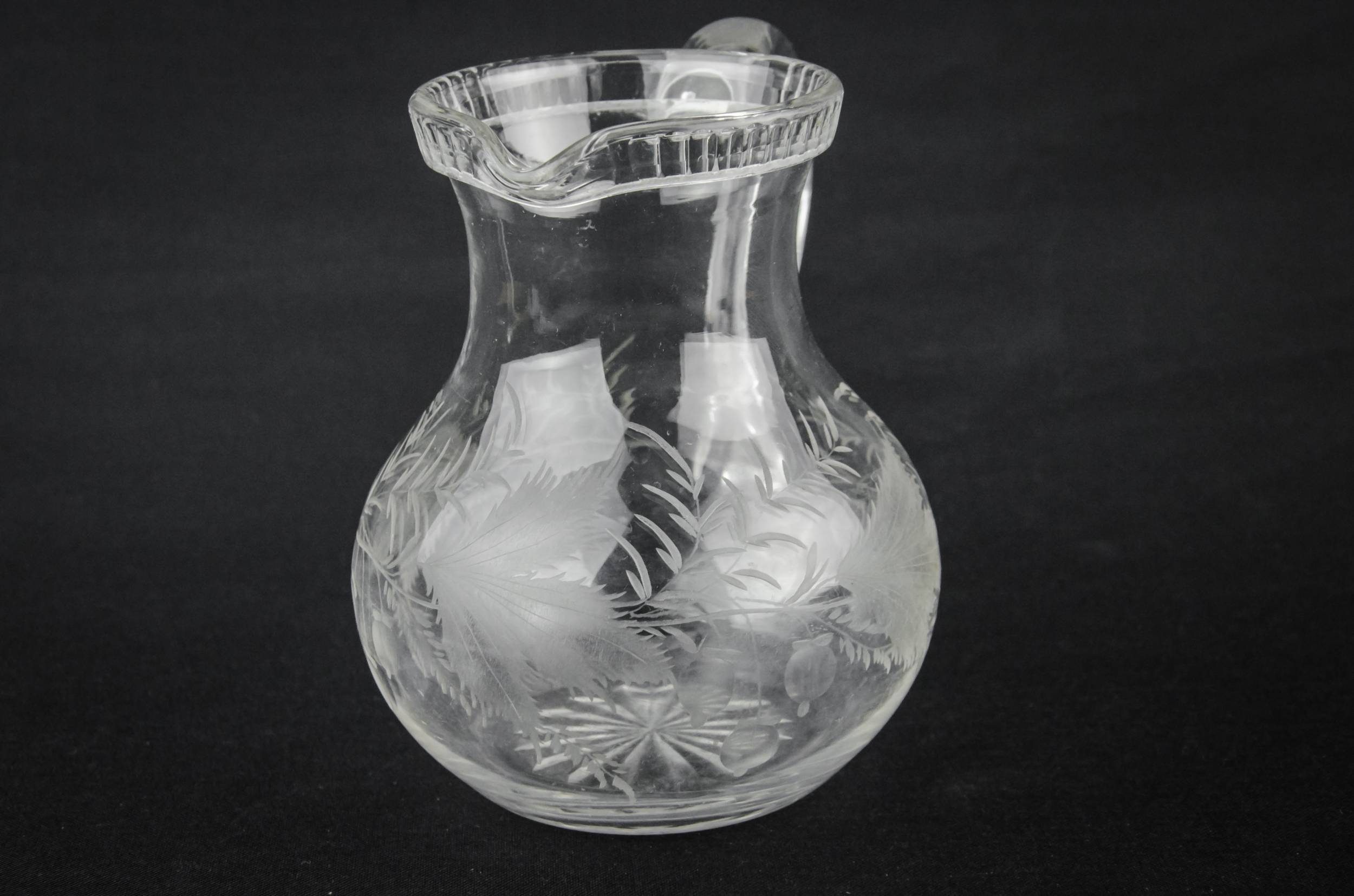 Victorian Striking JUG — Crystal glass jug 3