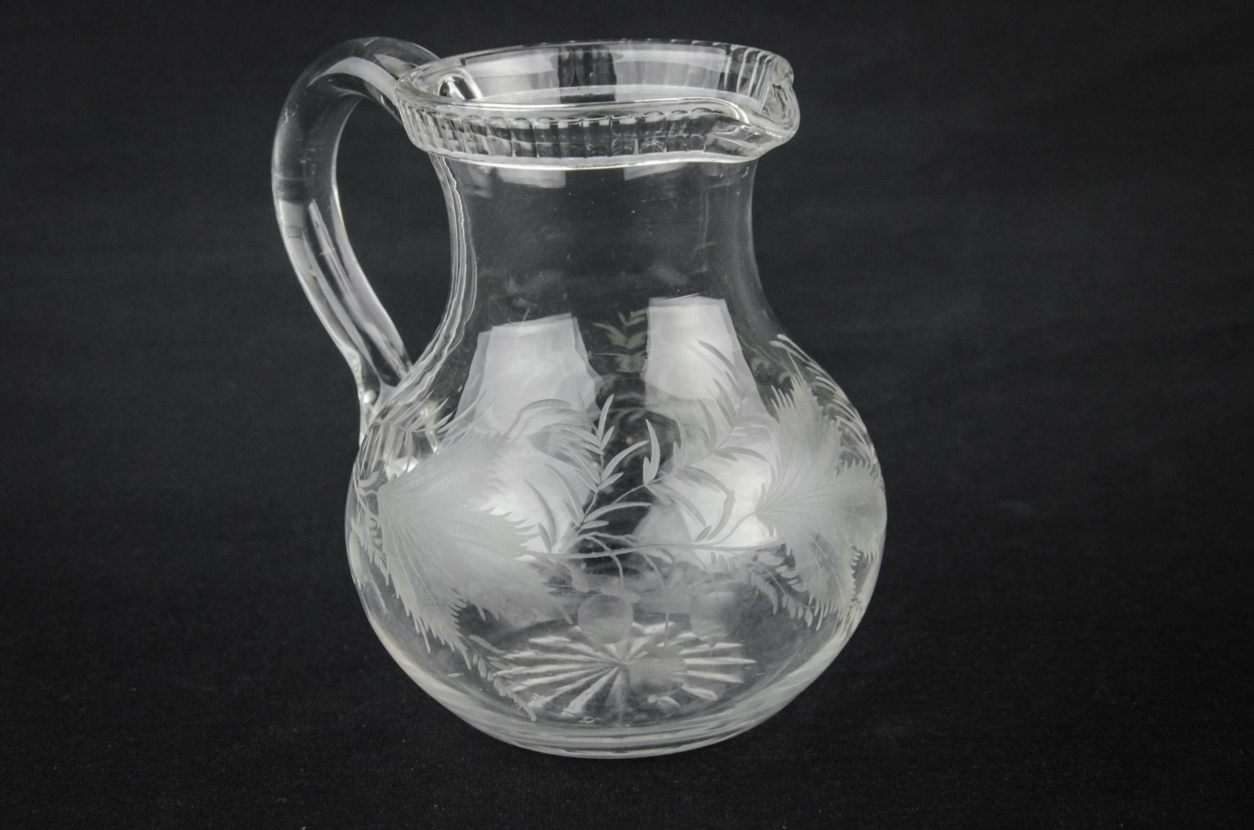 Victorian Striking JUG — Crystal glass jug 4