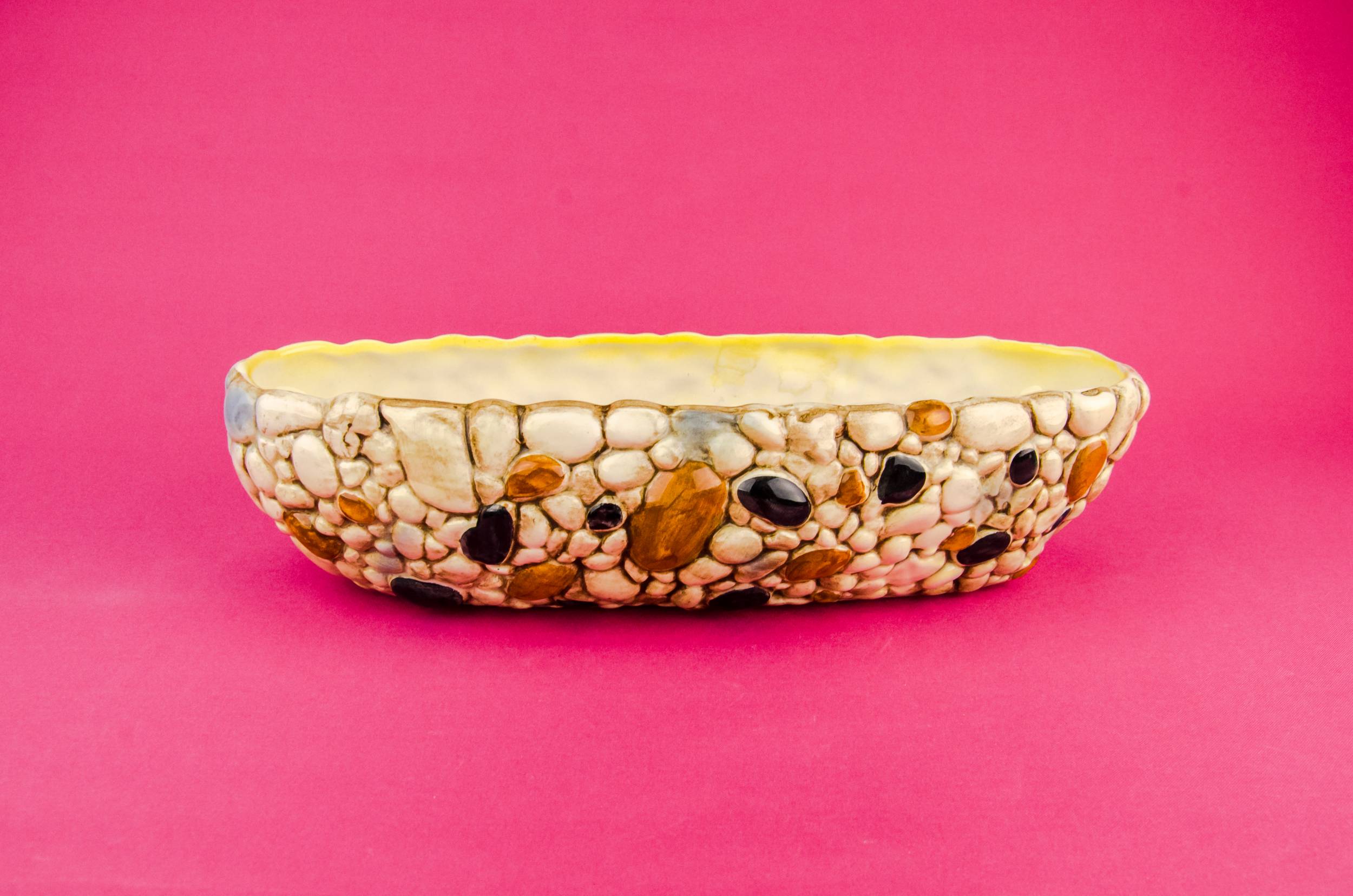 Rustic Pottery Pebbles — Modernist pottery planter