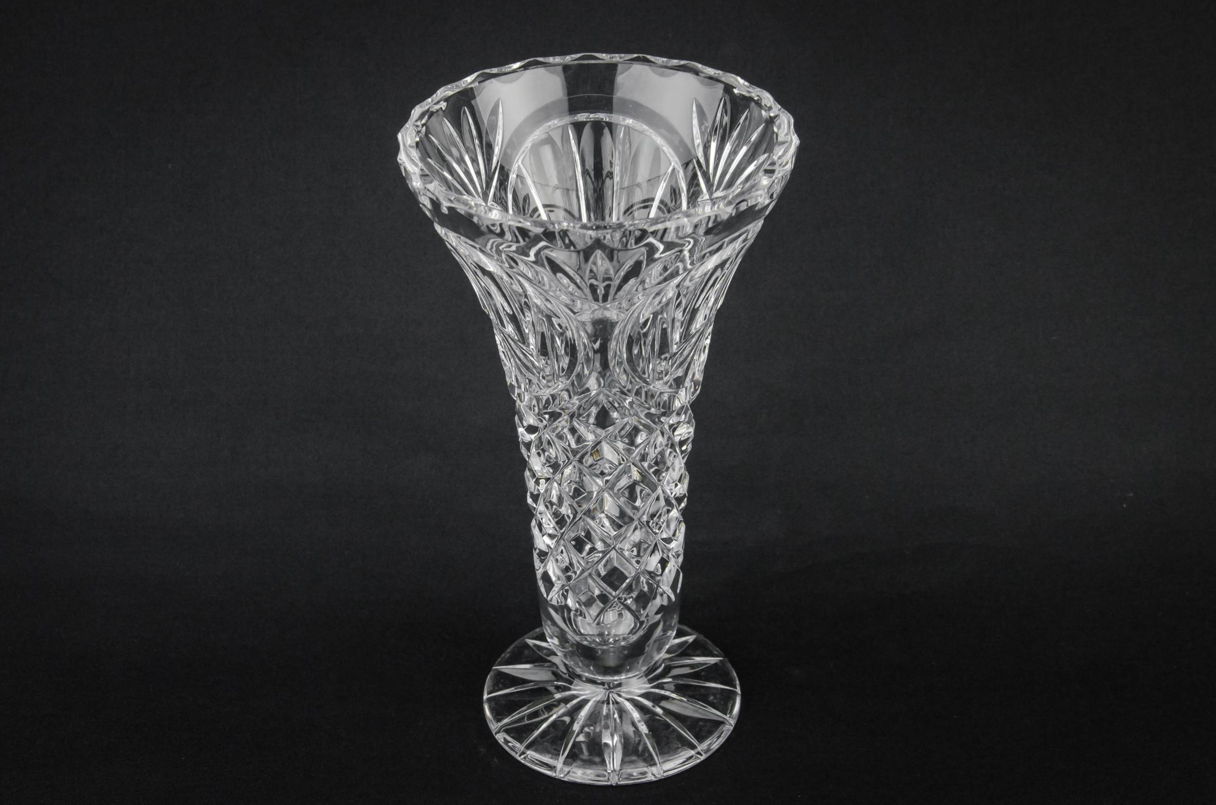 Vintage Glass Diamond — Glass Modernist vase 3
