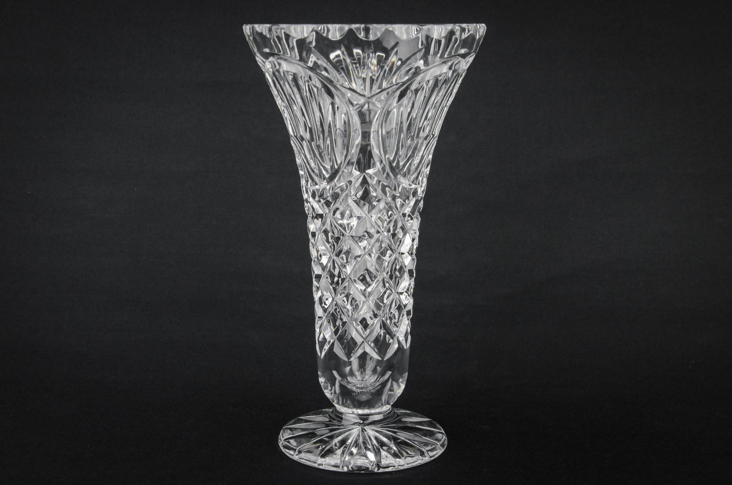 Vintage Glass Diamond — Glass Modernist vase 5