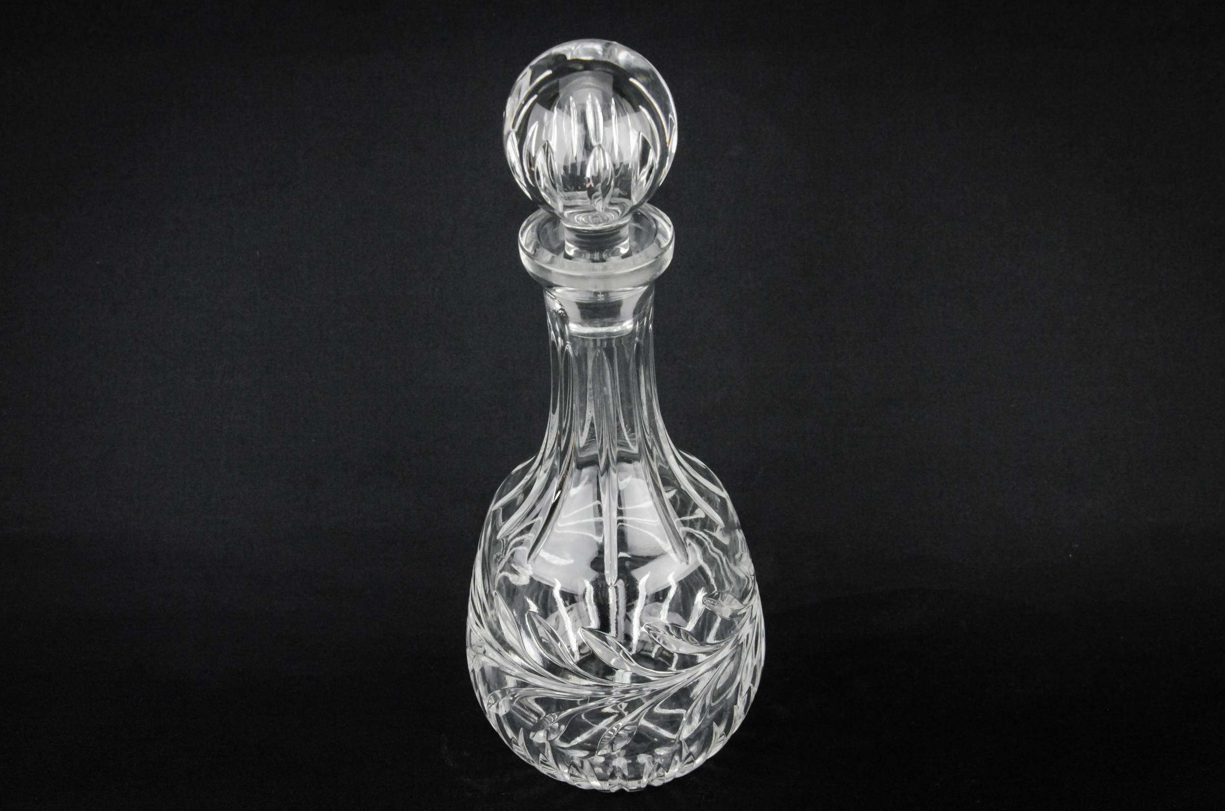 Vintage Mallet Wine — Moulded glass mallet decanter 3