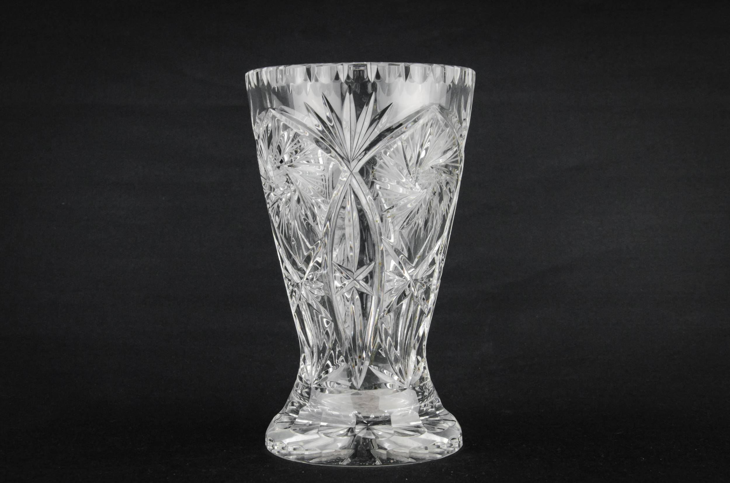 Vintage Elegant Glass — Glass retro vase