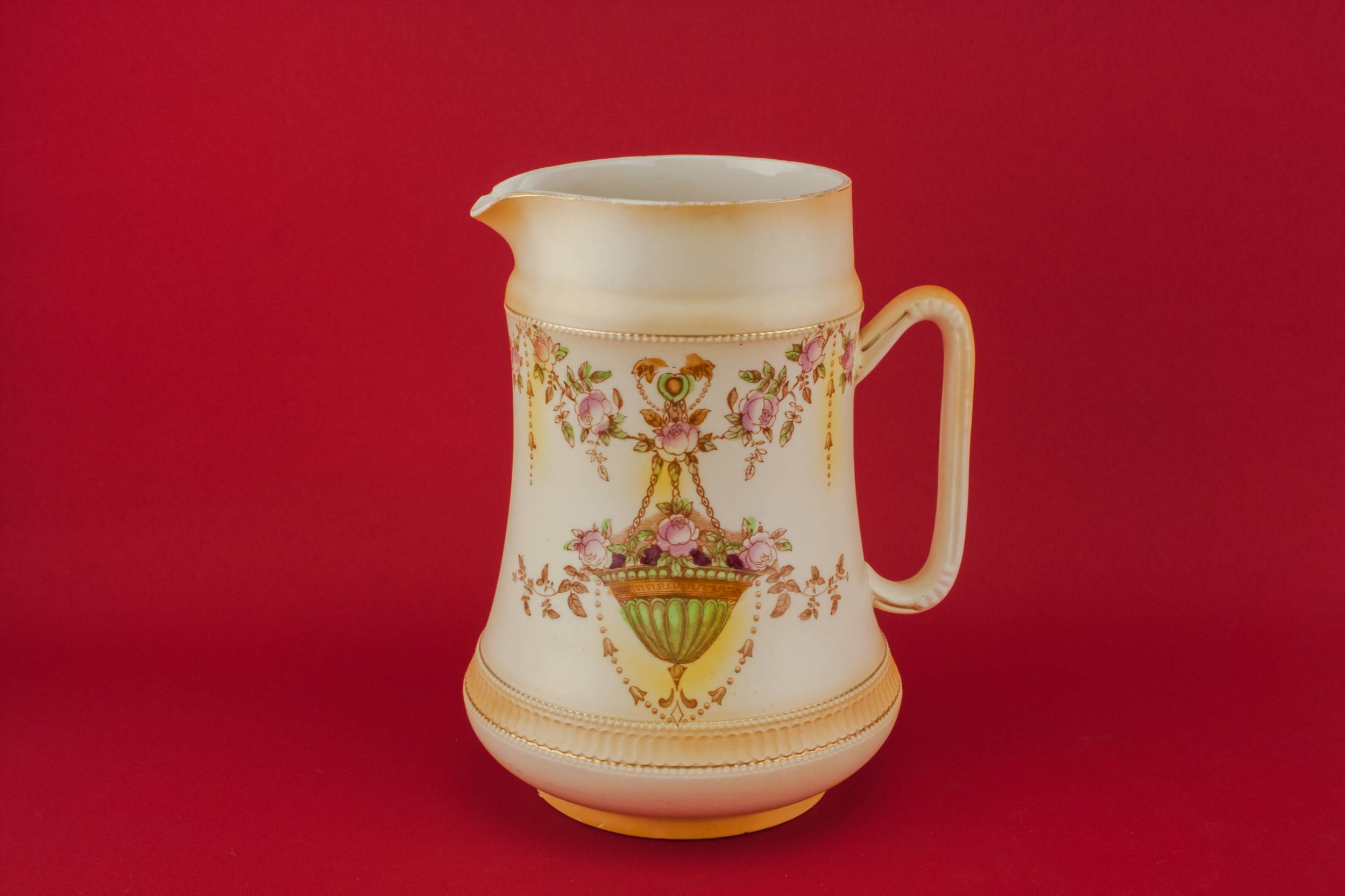 Neo-Classical Antique Wine — Pottery water jug