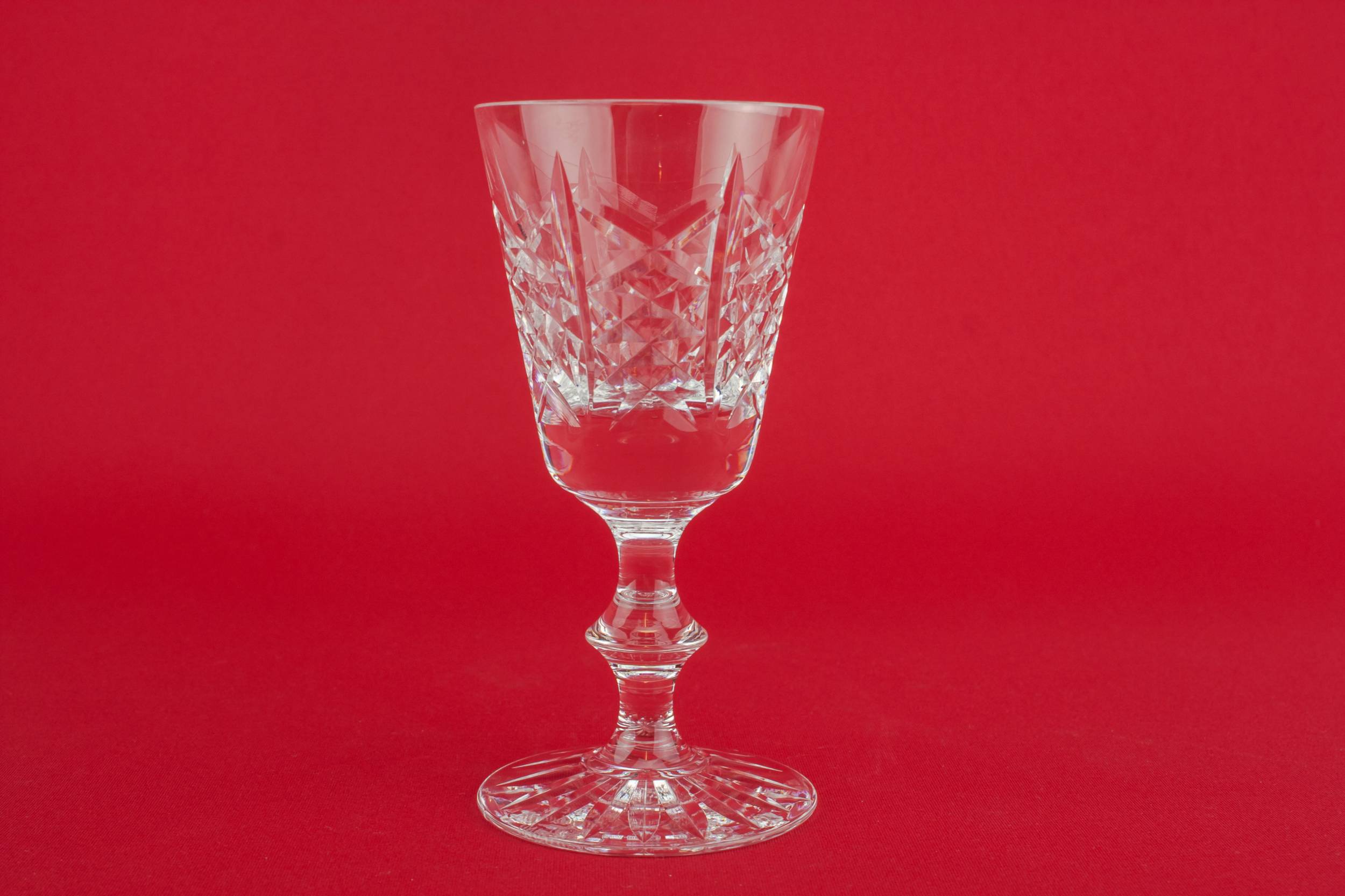 Cut Crystal Large — 4 cut glass port glasses 1