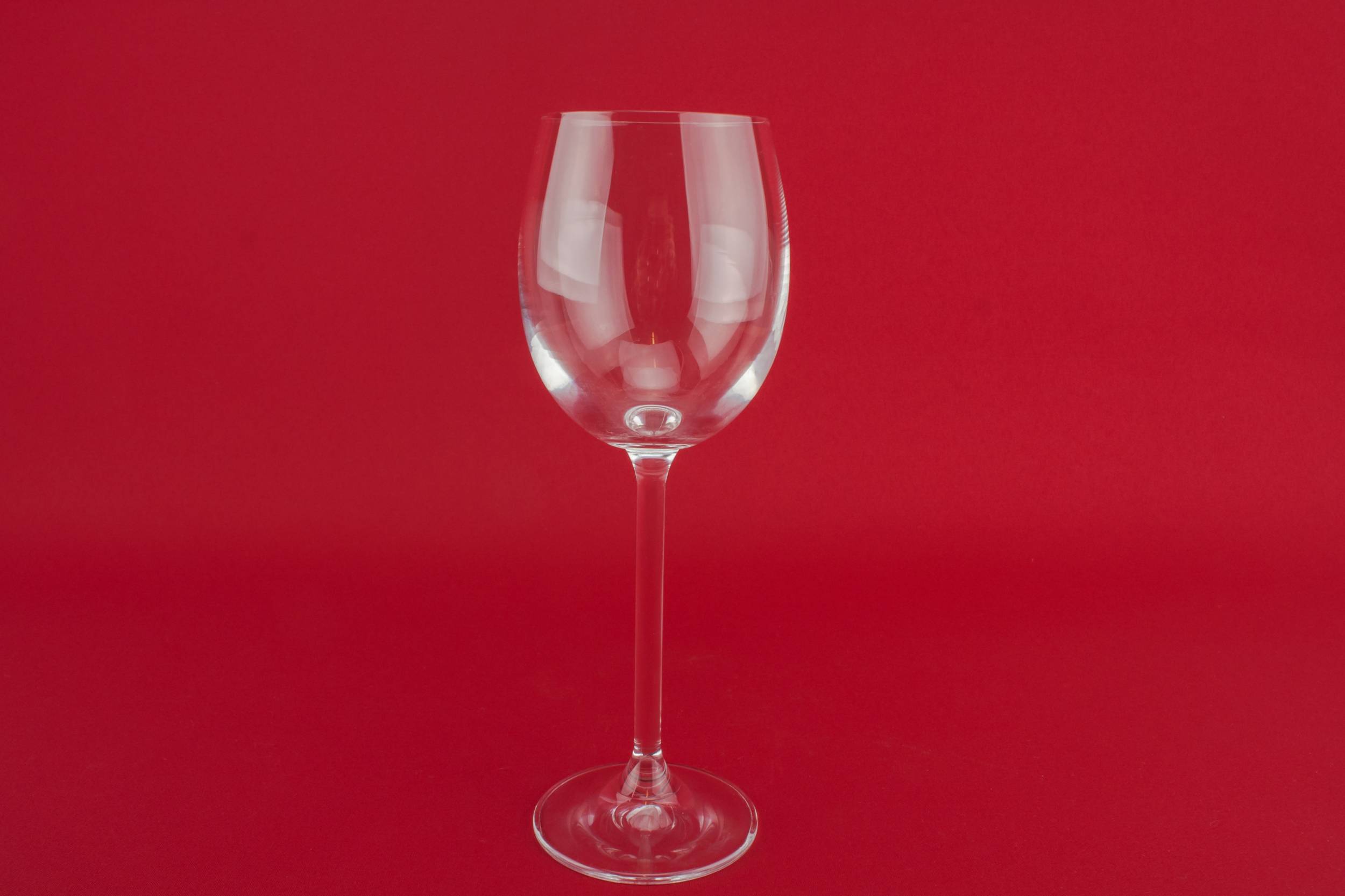 Blown Crystal Dessert — 8 stem wine glasses