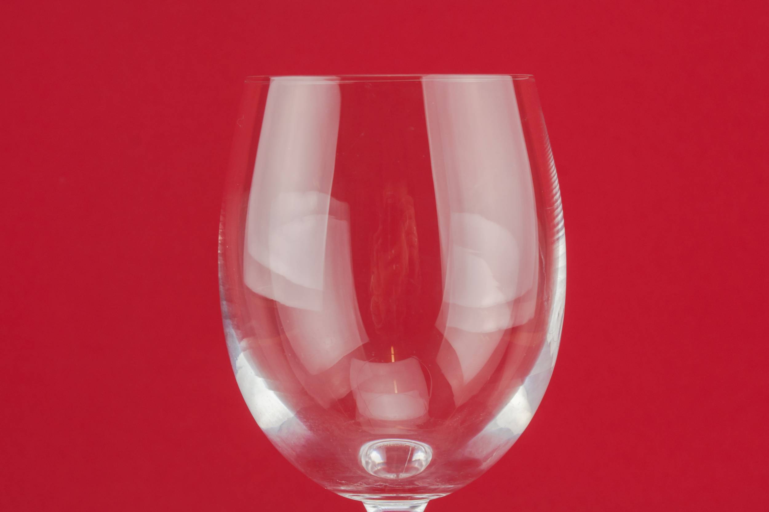 Blown Crystal Dessert — 8 stem wine glasses 1