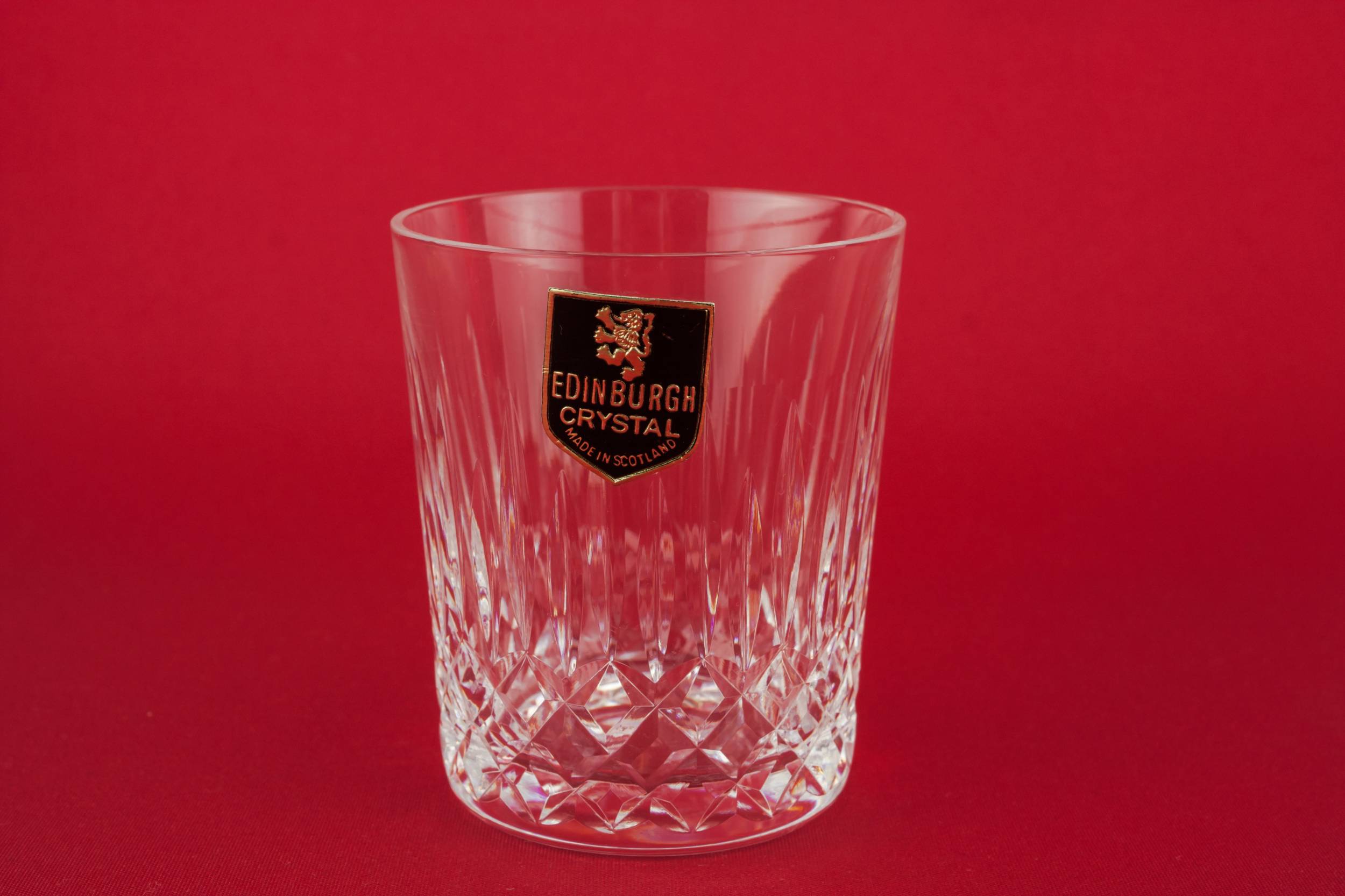 Crystal Vintage Diamond — 6 small whisky glasses