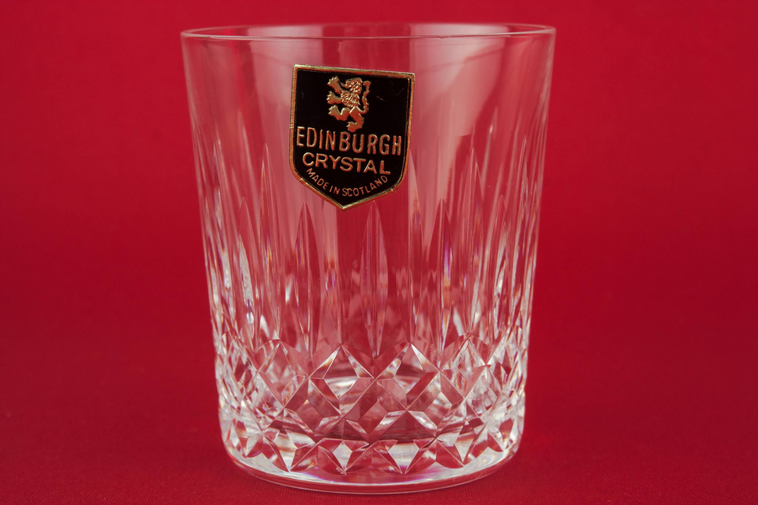 Crystal Vintage Diamond — 6 small whisky glasses 1