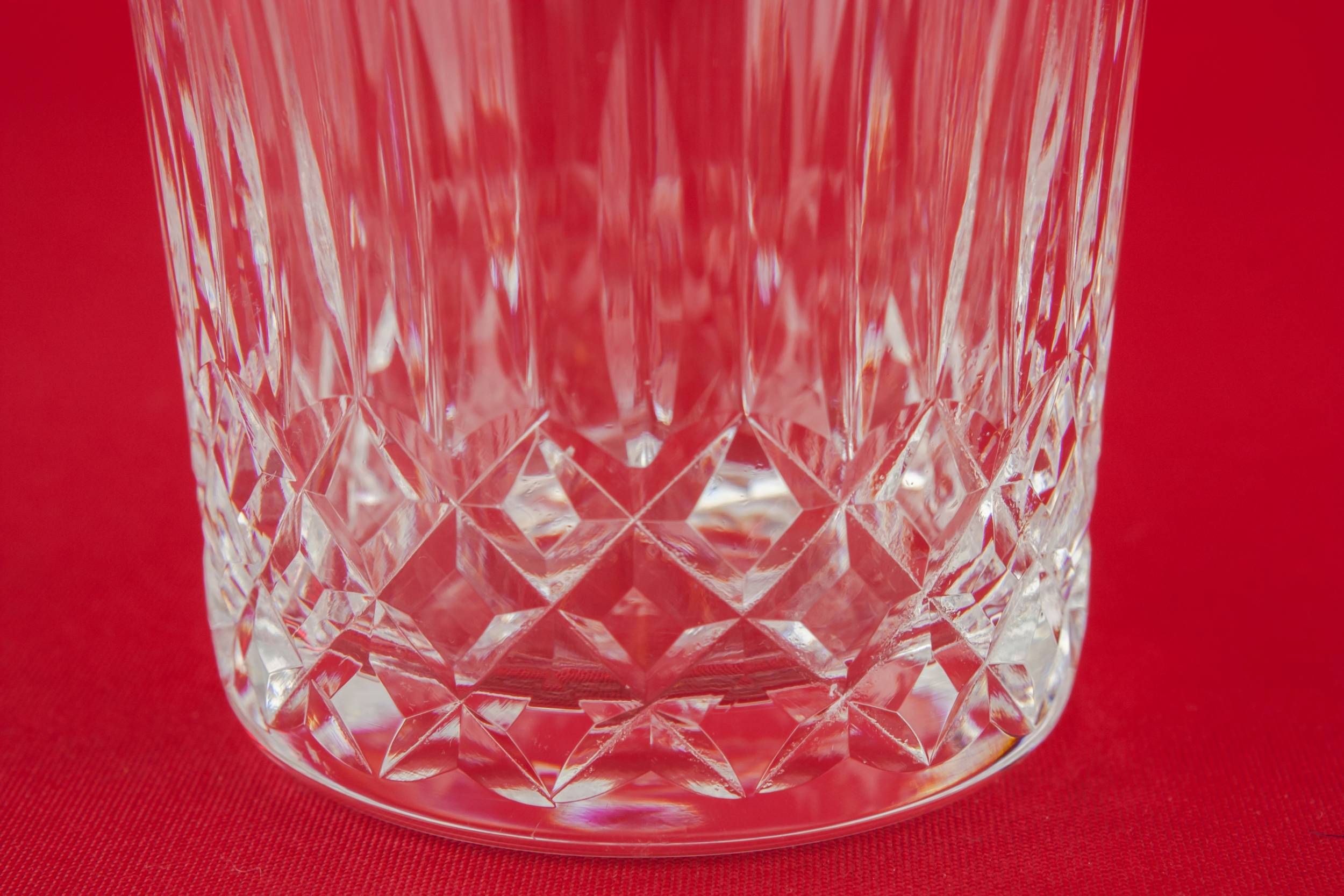 Crystal Vintage Diamond — 6 small whisky glasses 2
