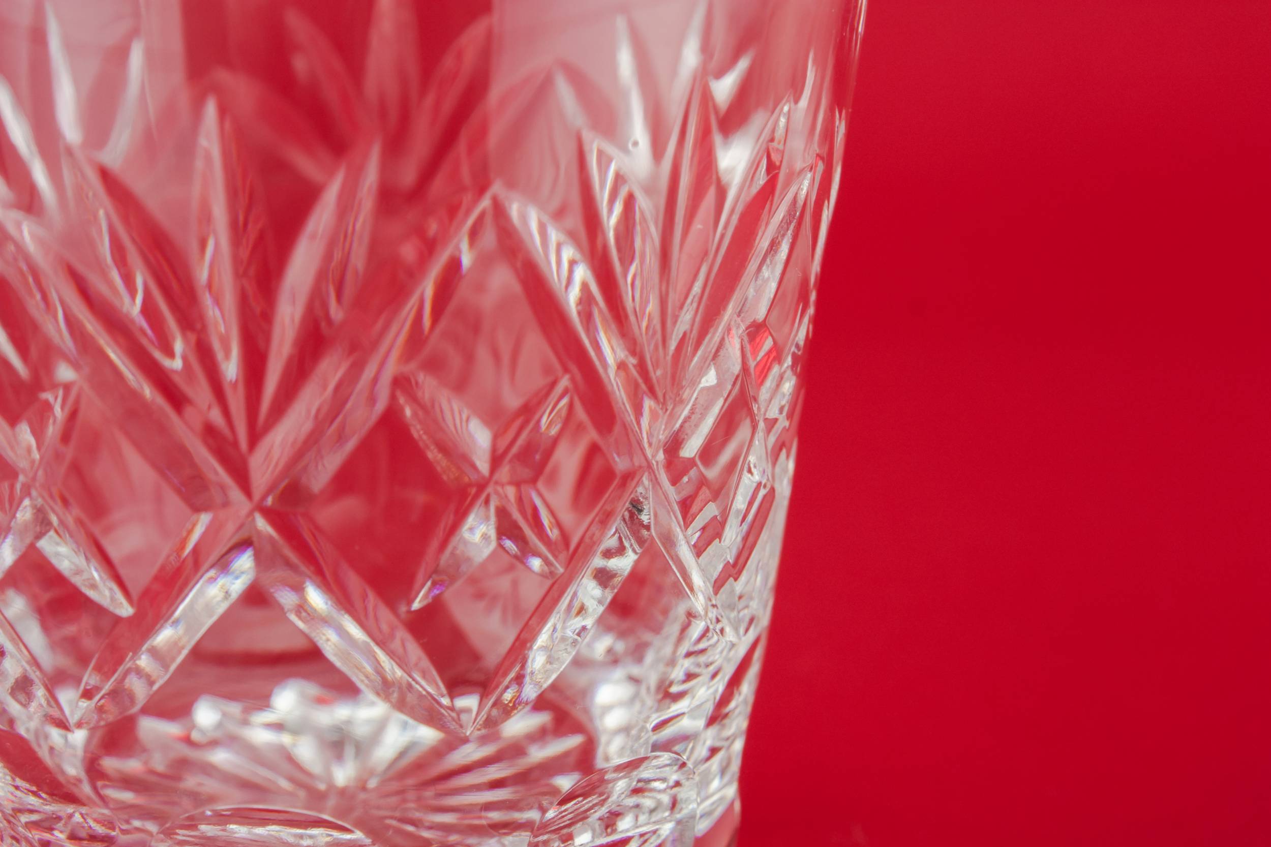 Vintage Cut Old — 4 small whisky glasses 2