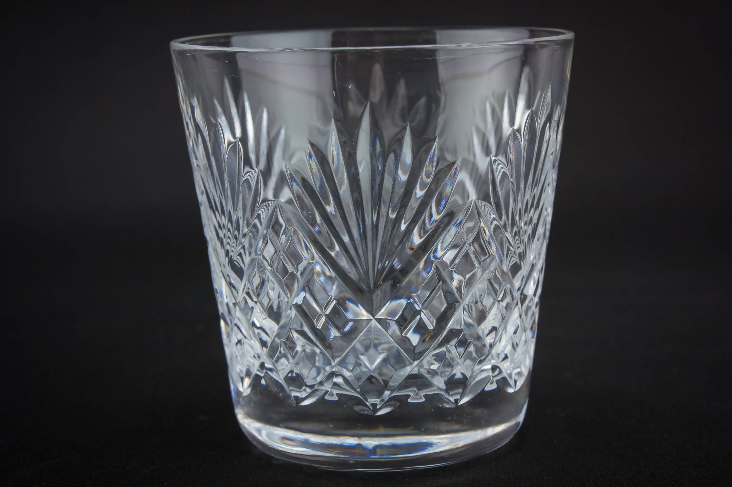 Retro Cut Crosshatch — Tumbler whisky glass 1
