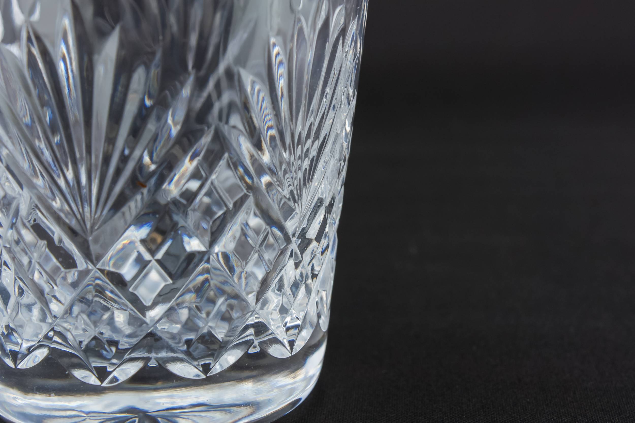 Retro Cut Crosshatch — Tumbler whisky glass 2