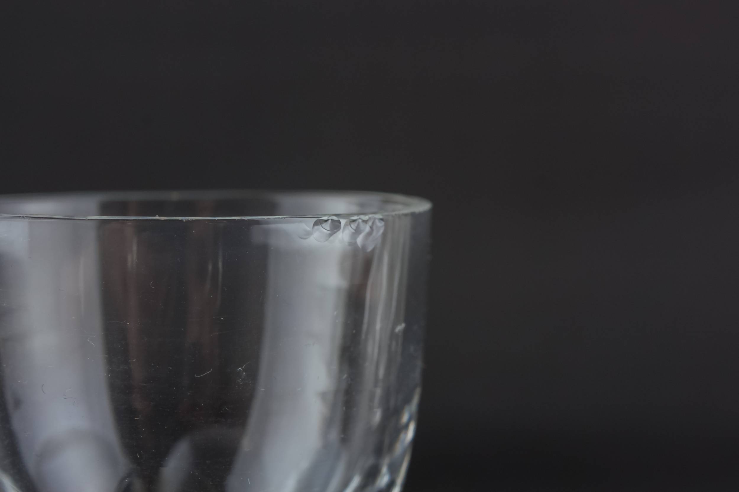 Traditional Cut Panelled — 5 crystal port glasses 4