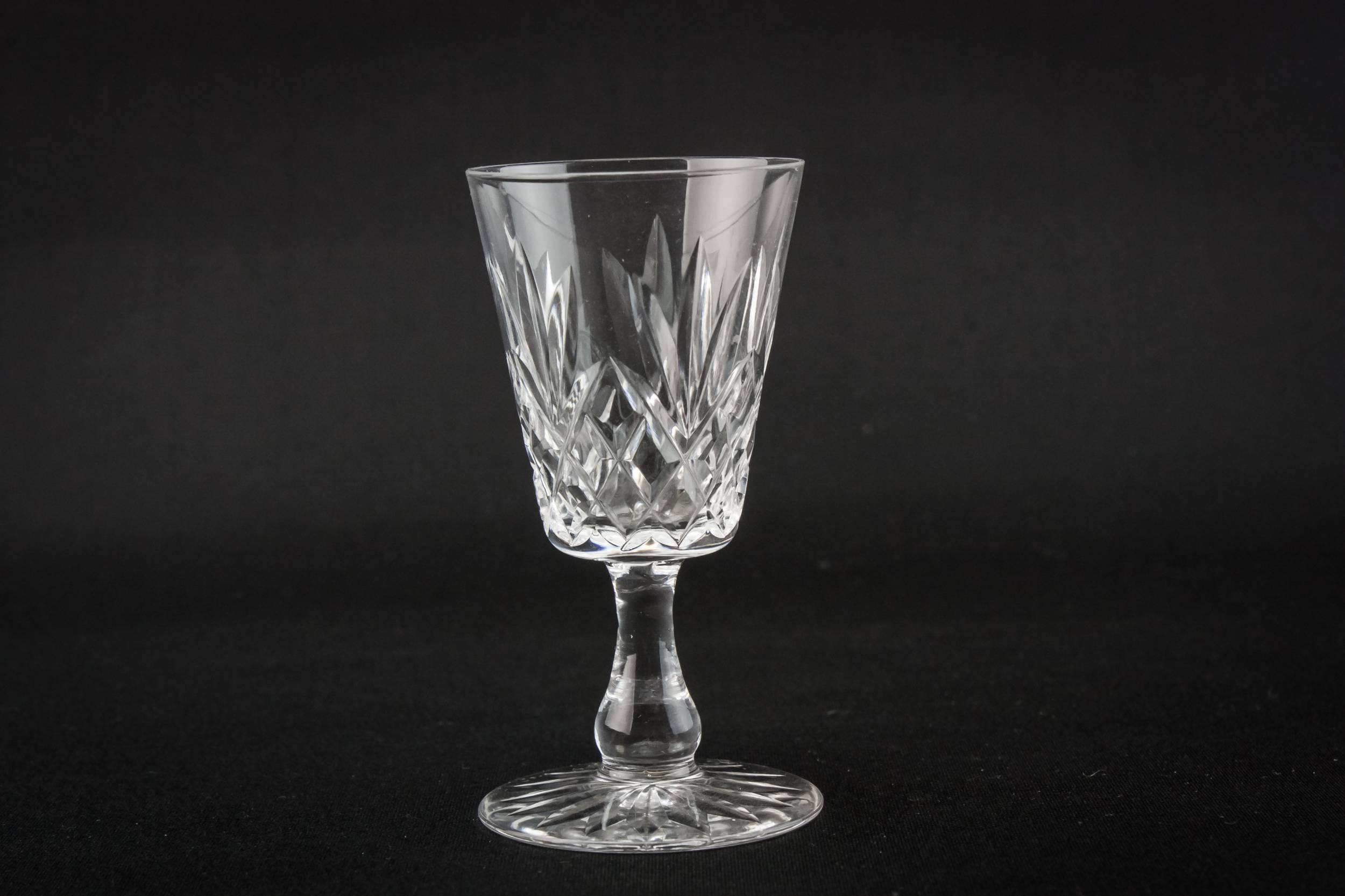 Retro Elegant Cross — 6 stem shot glasses 2