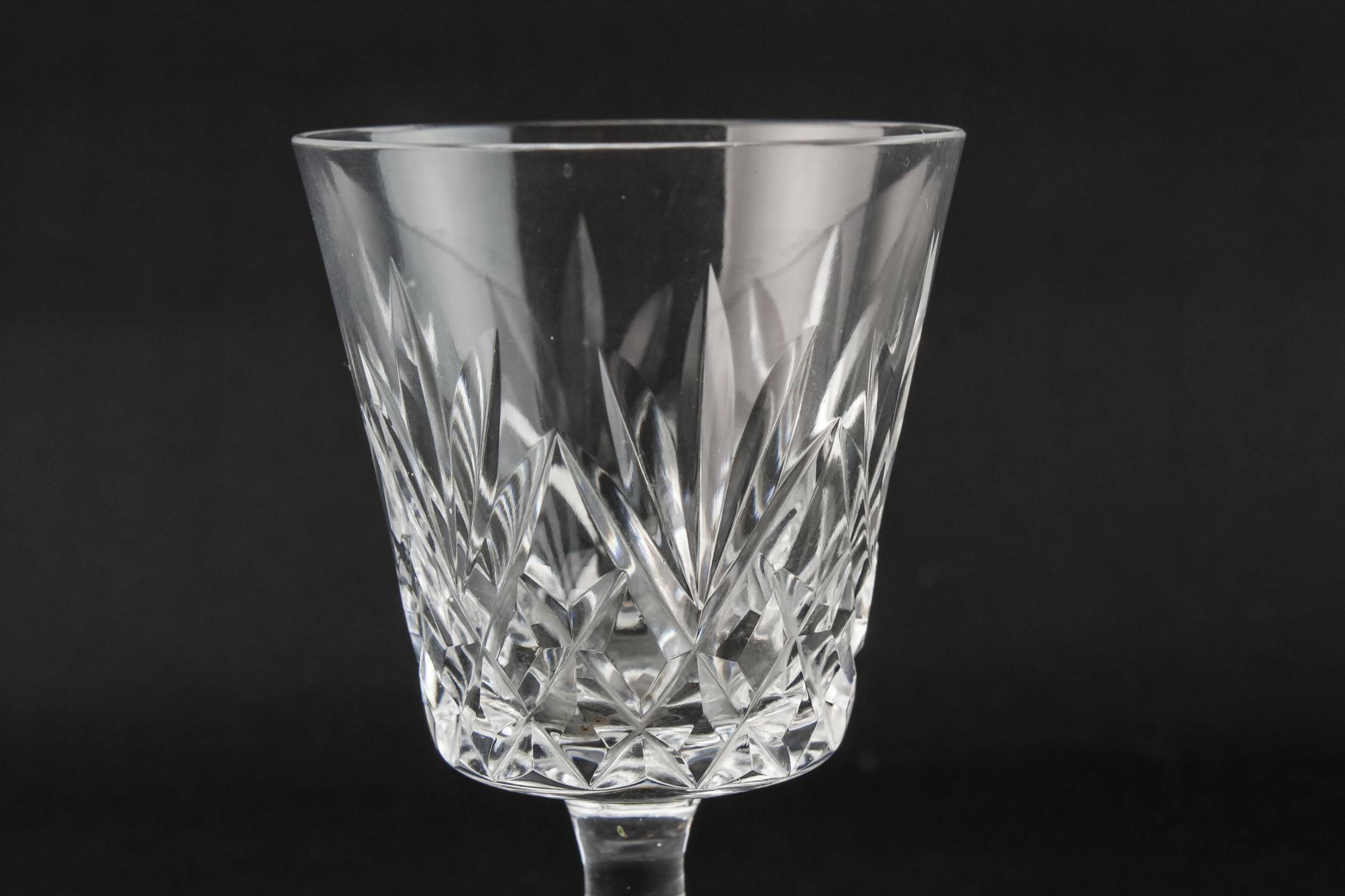 Cut Medium Kitchen — 4 medium port glasses 2
