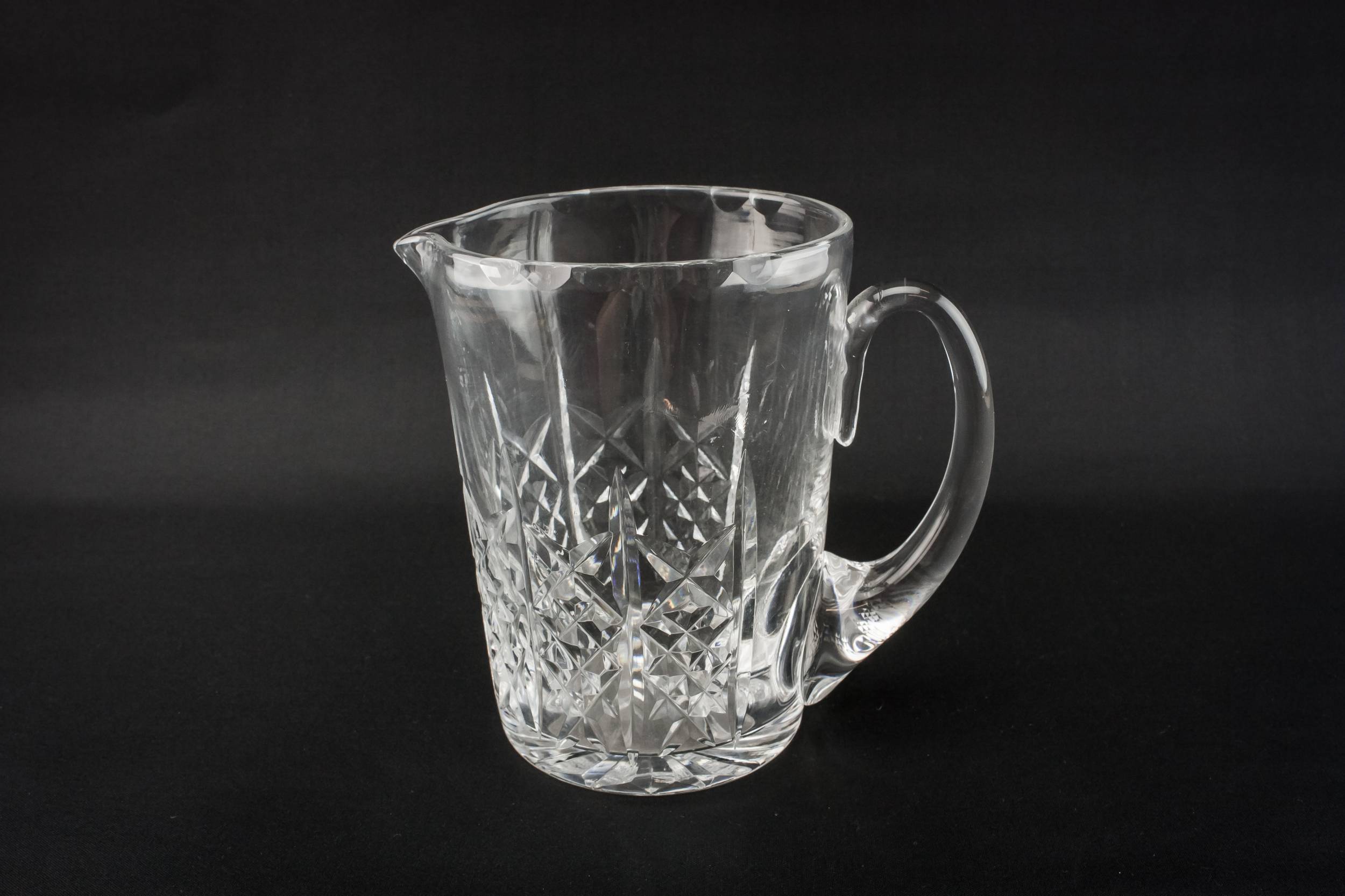 Vintage Mid-Century Modern — Crystal glass jug