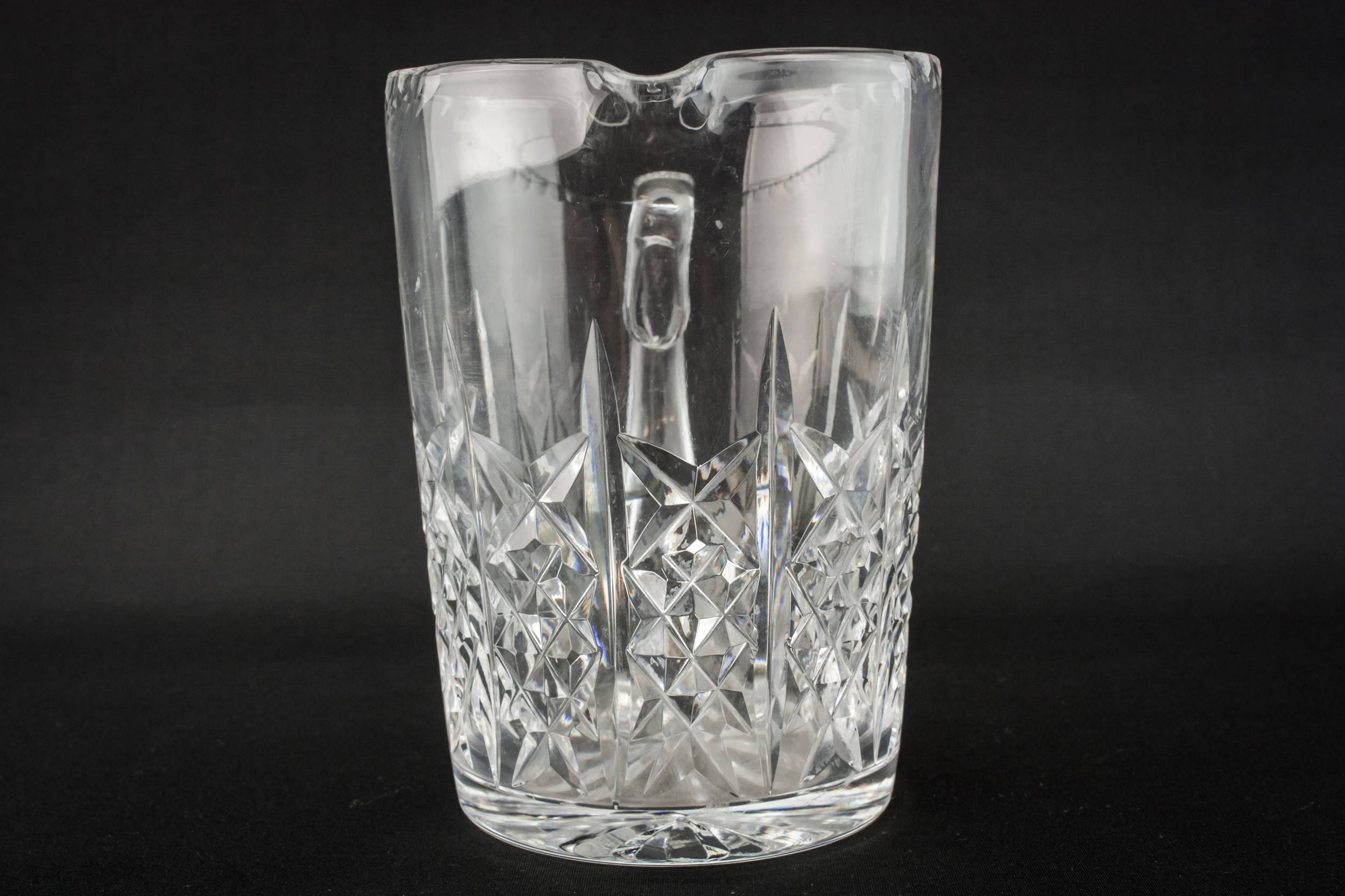Vintage Mid-Century Modern — Crystal glass jug 2