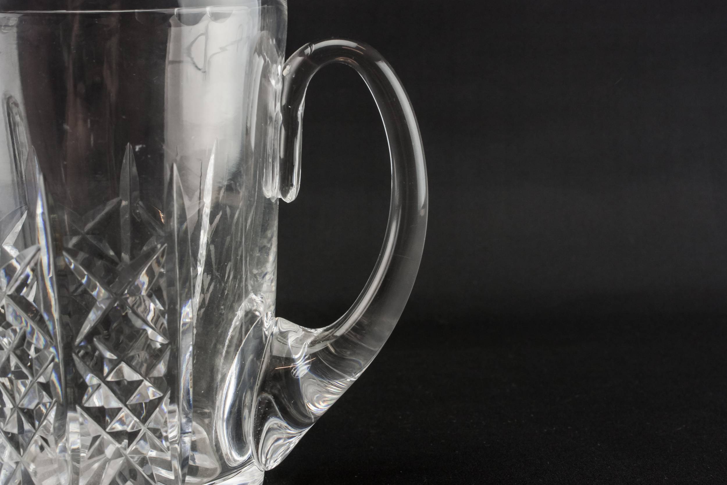 Vintage Mid-Century Modern — Crystal glass jug 3