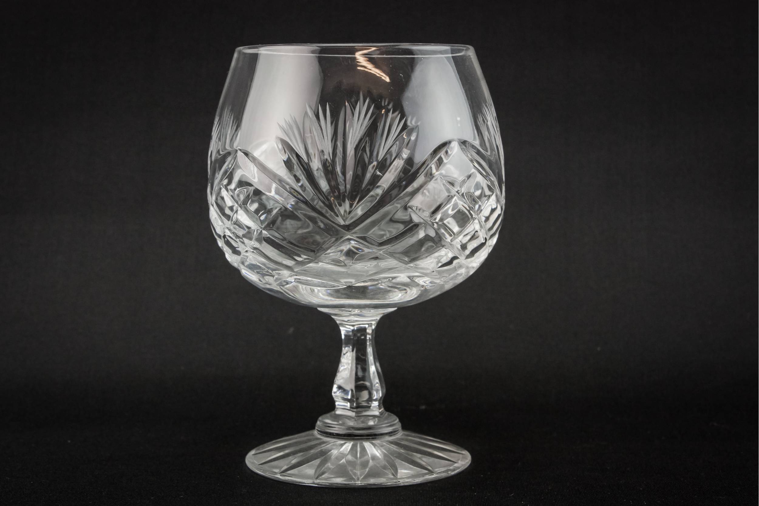 Crystal Vintage Crosshatch — Crystal whisky glass 2