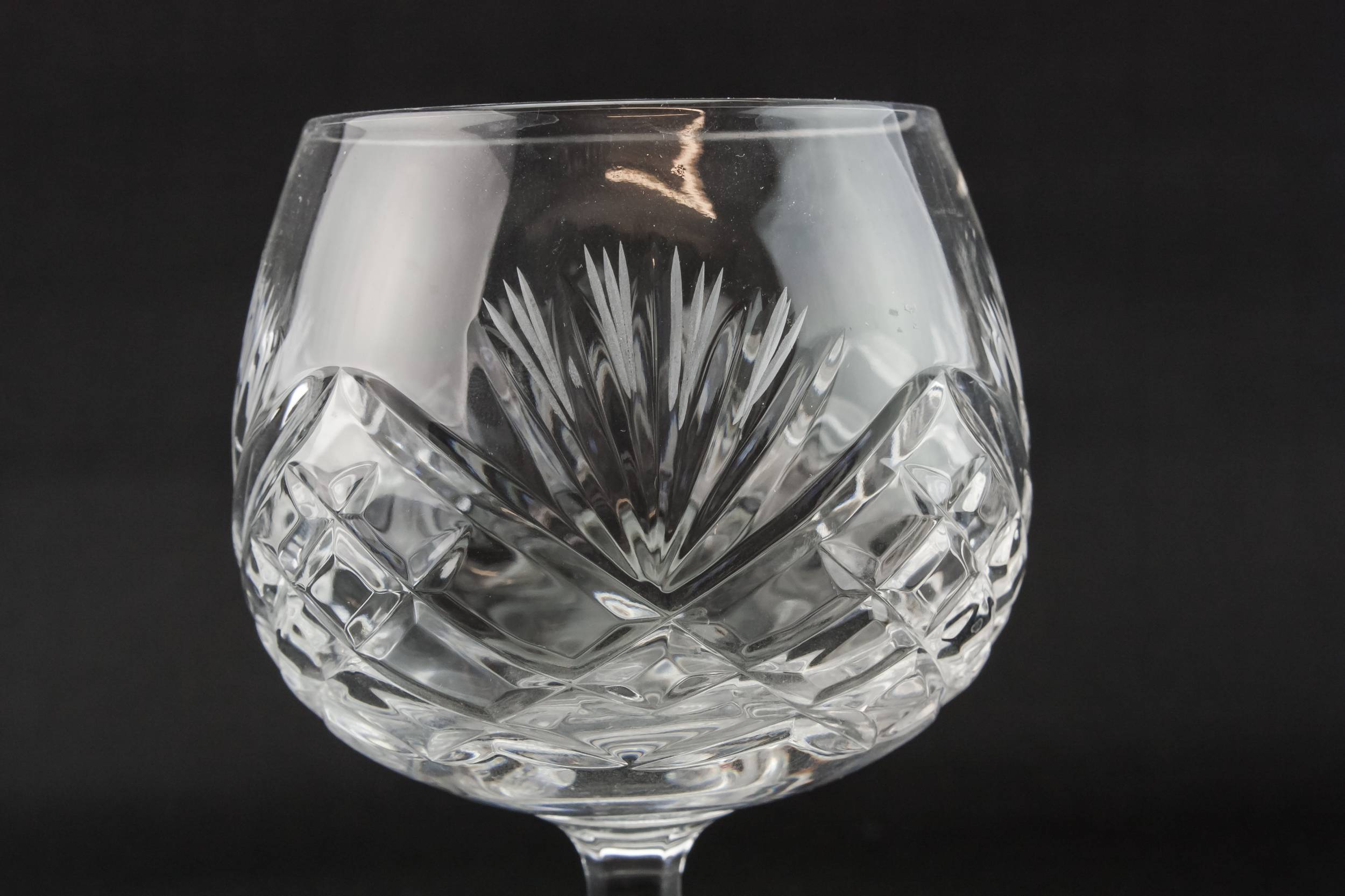 Crystal Vintage Crosshatch — Crystal whisky glass 1