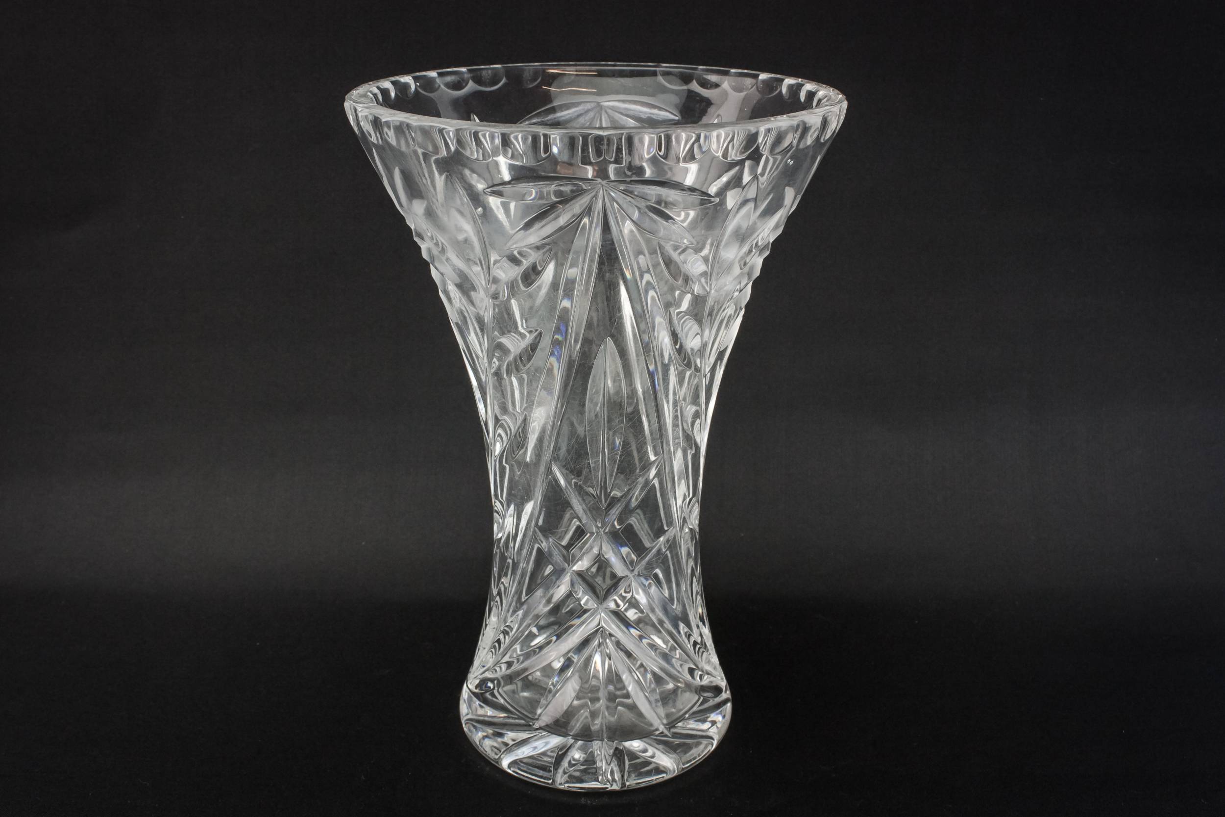 Classical Modernist Waisted — Glass Modernist vase