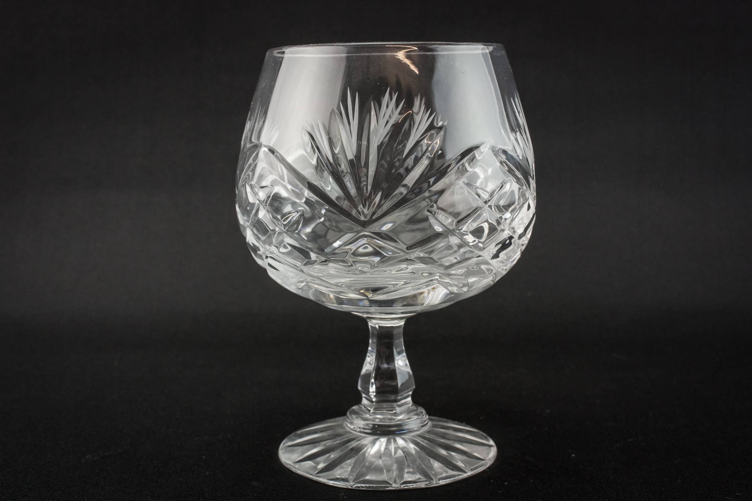 Crystal Vintage Punch — Stem whisky glass