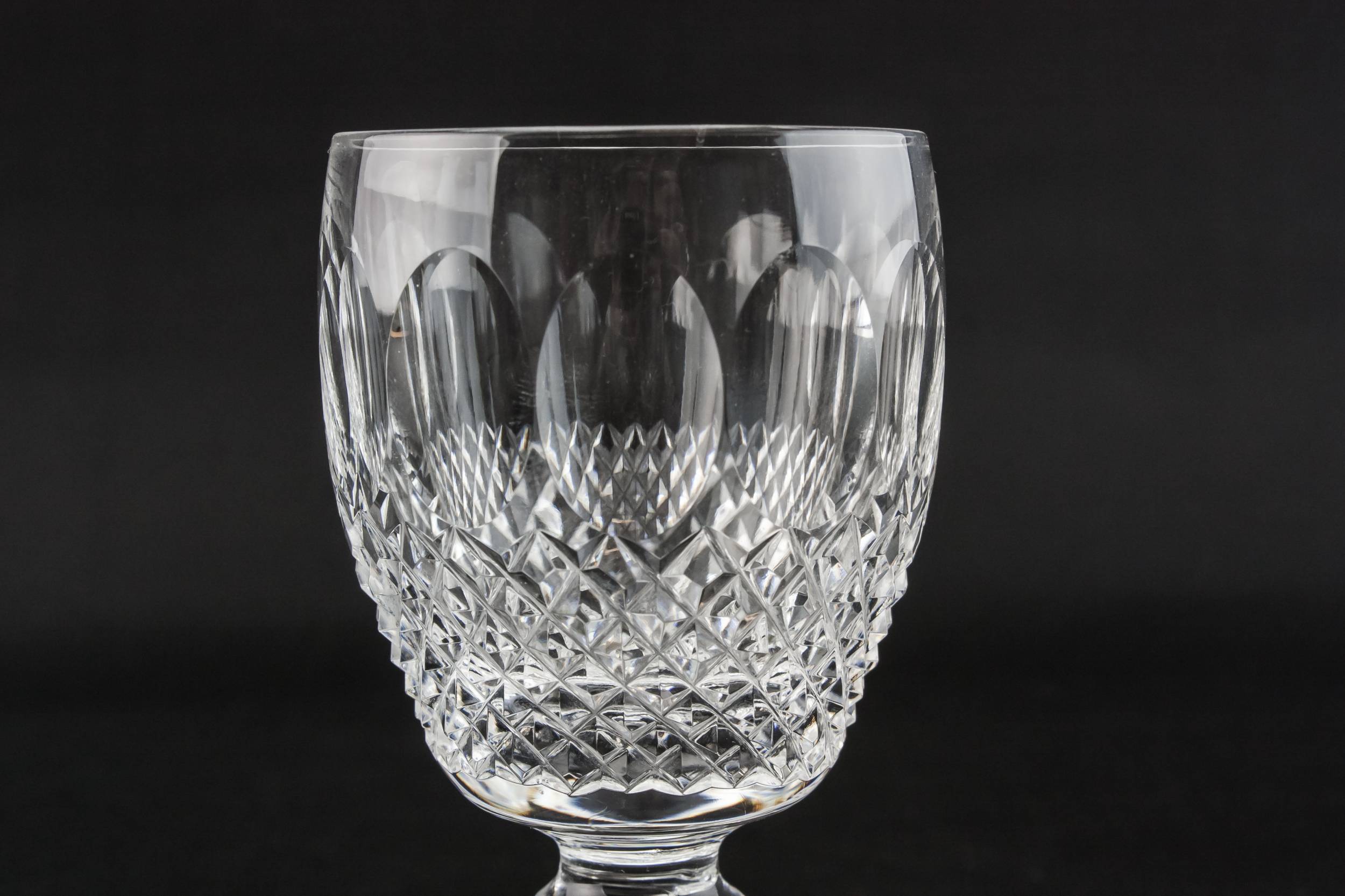 Cut Crystal Sherry — 6 Waterford glasses 2