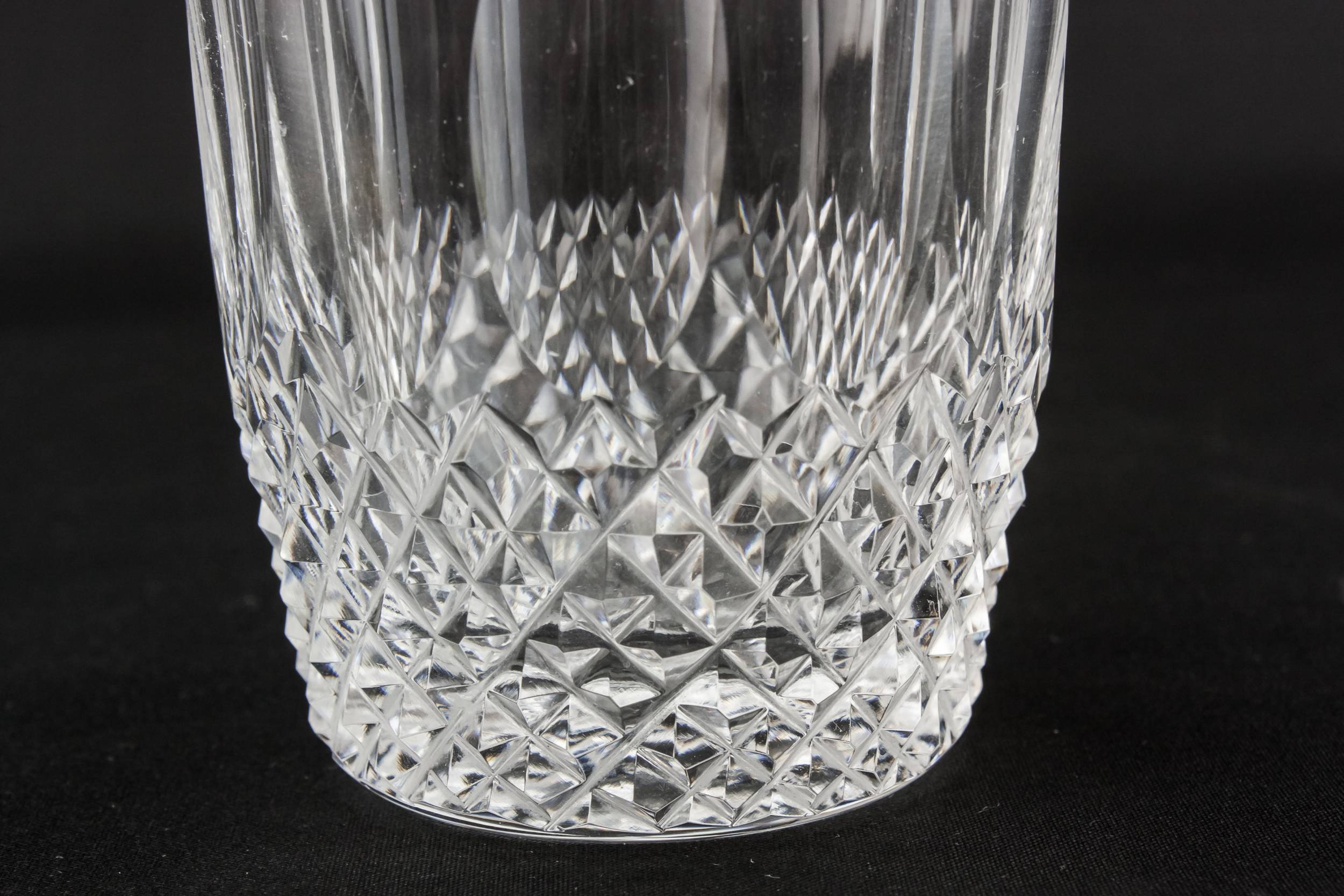Cut Crystal 200Ml — 4 tumbler whisky glasses 2