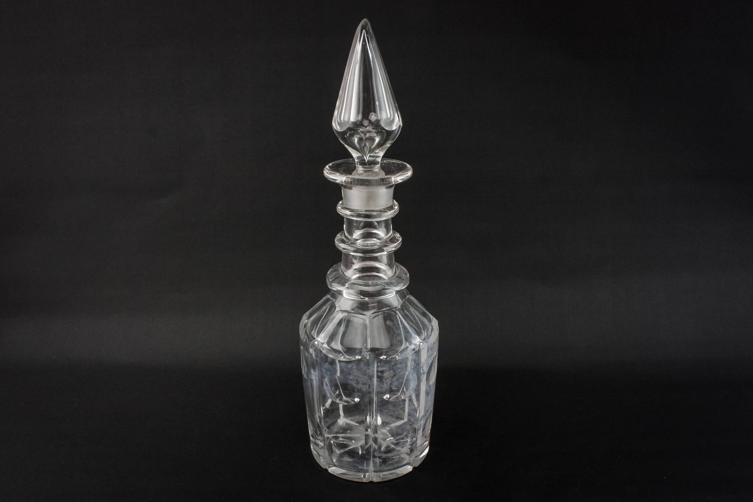 Cut Glass Crystal — Wine cut glass decanter