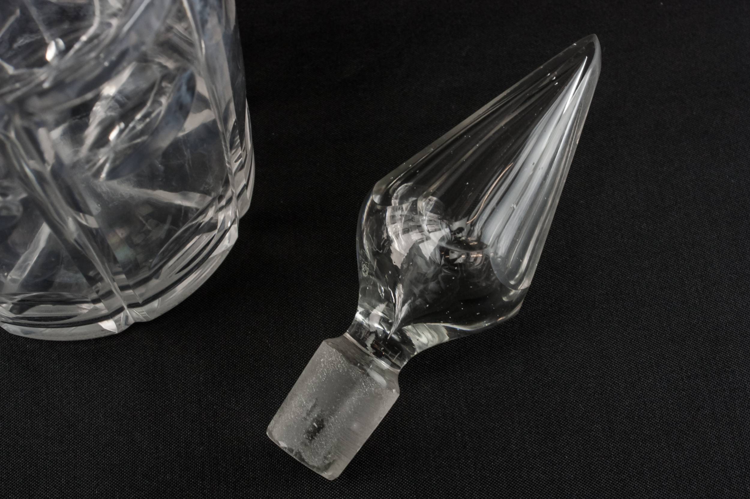 Cut Glass Crystal — Wine cut glass decanter 1