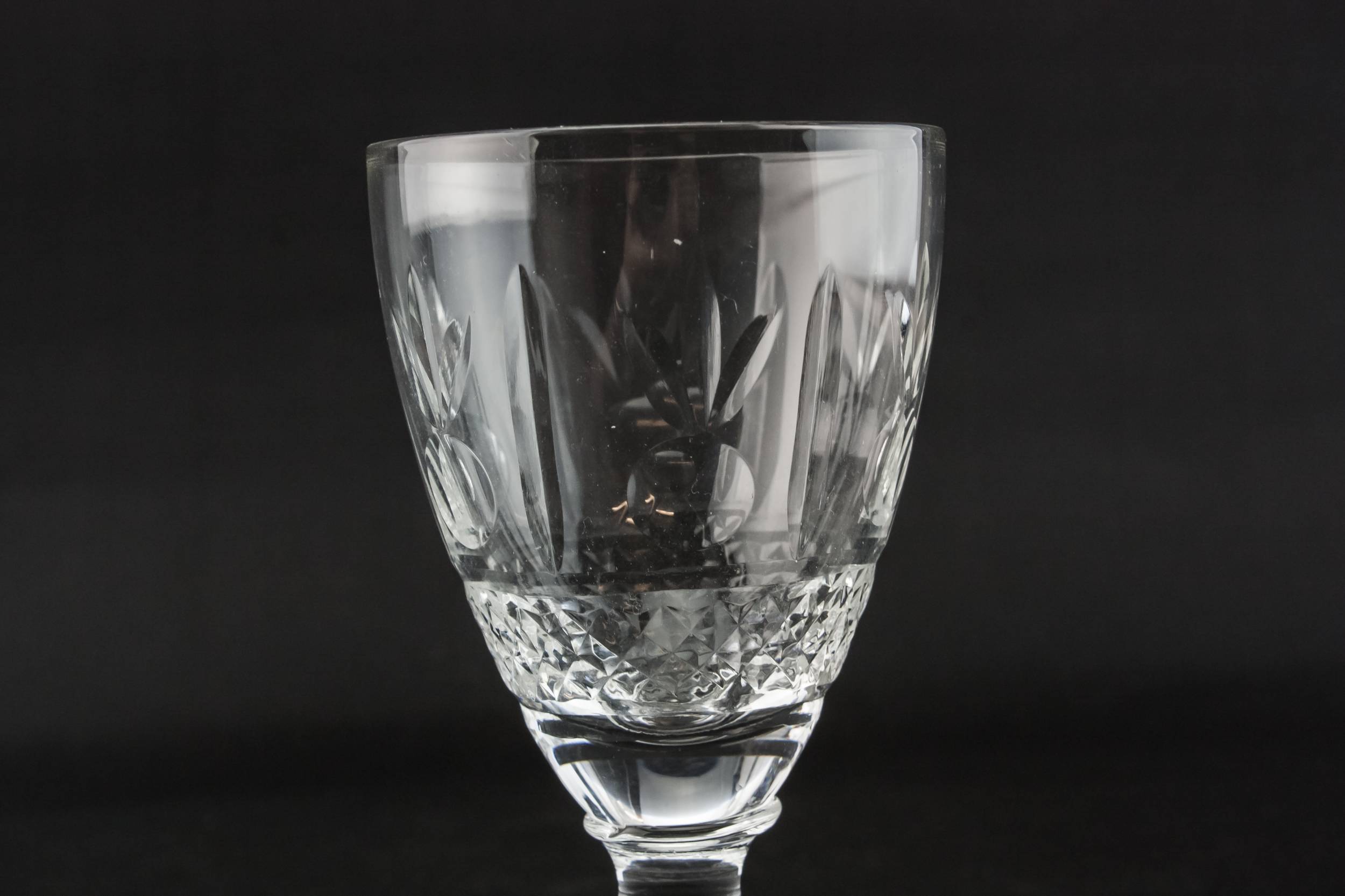Cut Medium 65Ml — 6 crystal port glasses 1