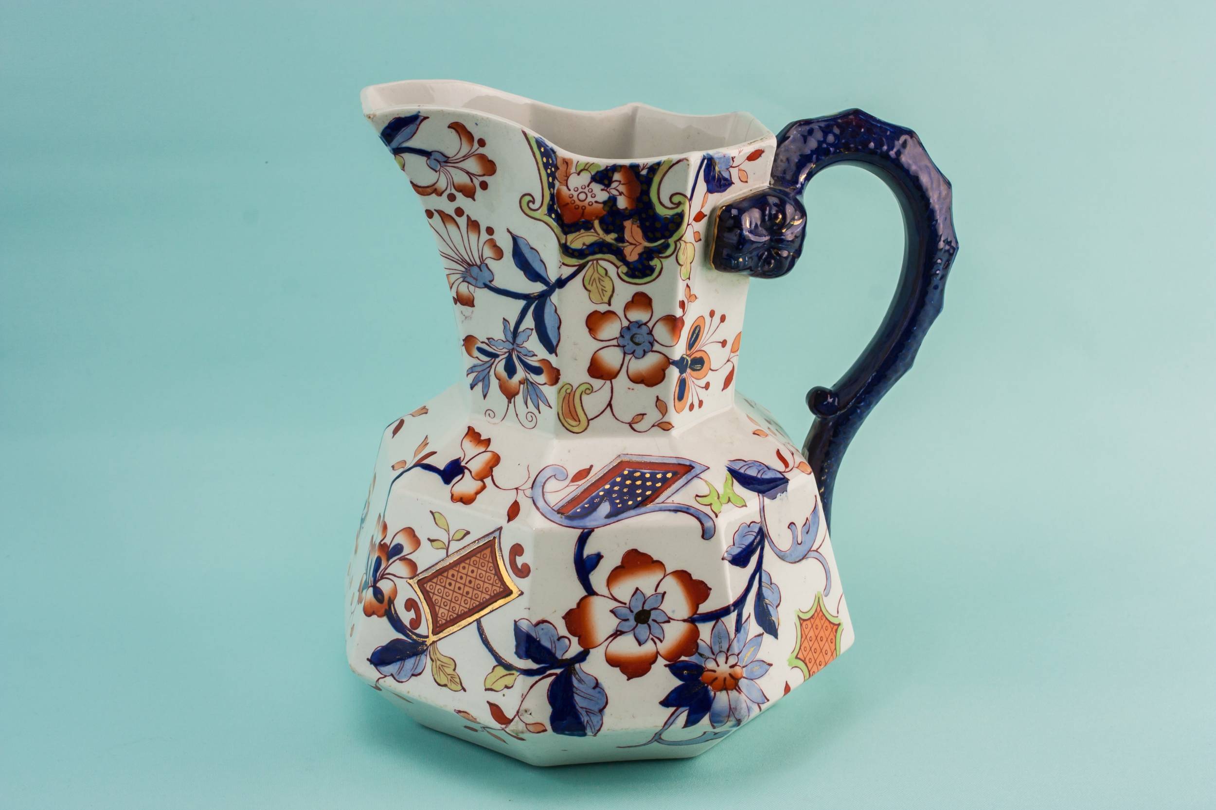 Large Antique 1.5L — Aesthetic Movement pottery jug