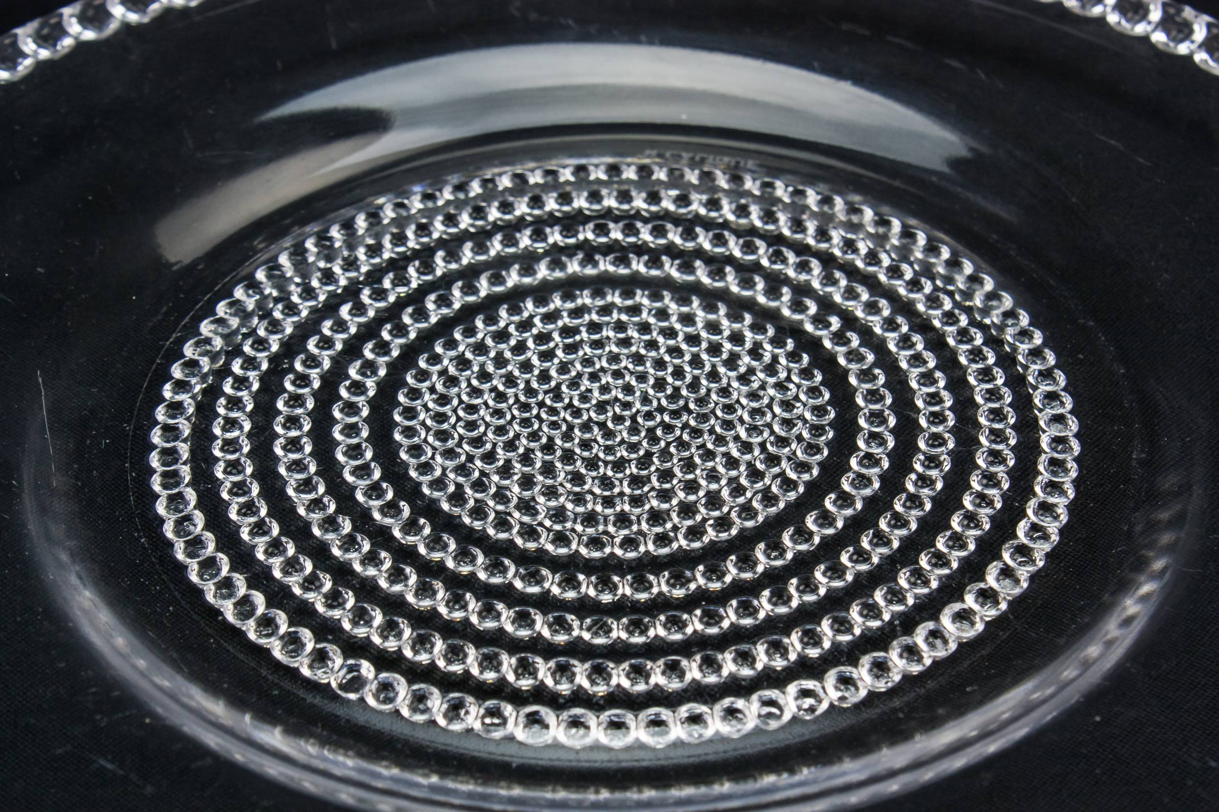 Vintage Crystal Glass — Lalique glass bowl 2