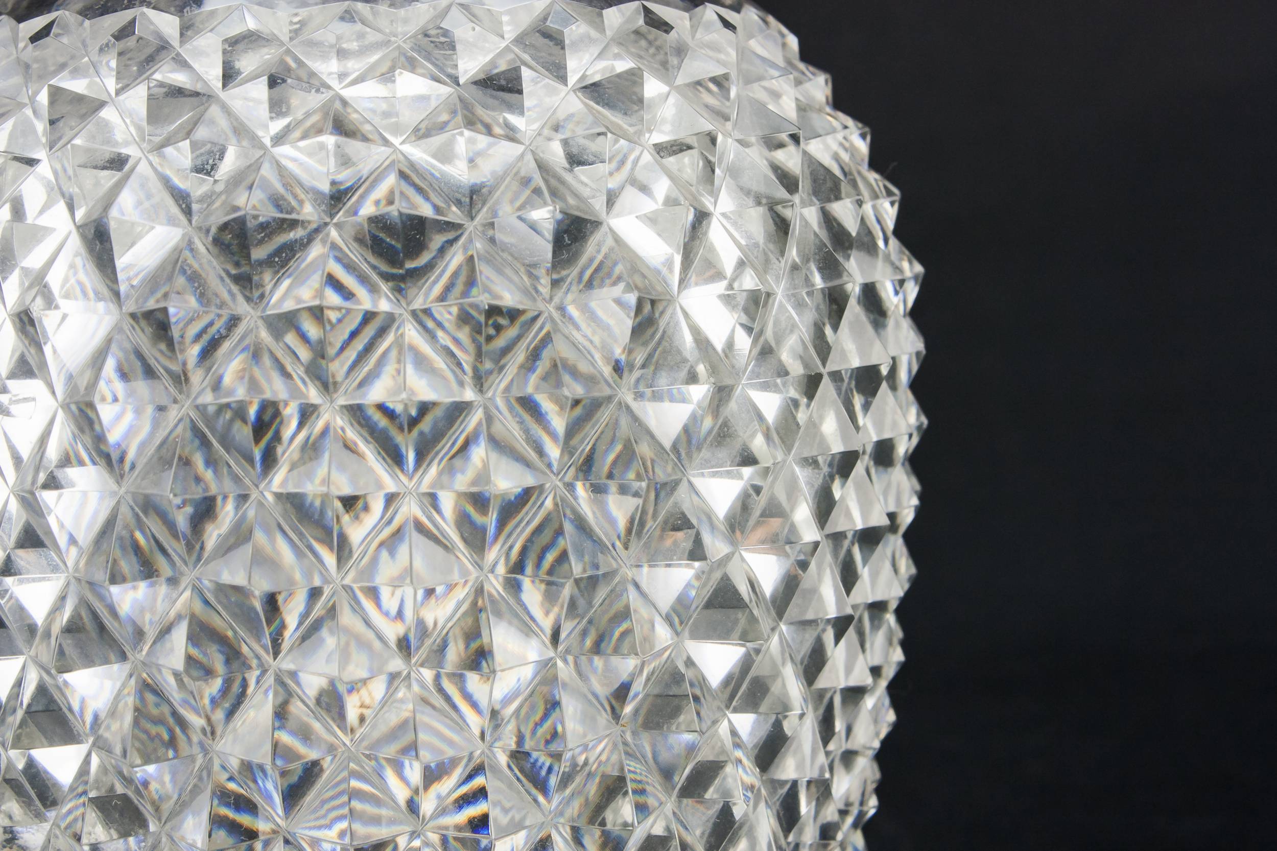 Cut Glass Crystal — Sherry cut glass decanter 3