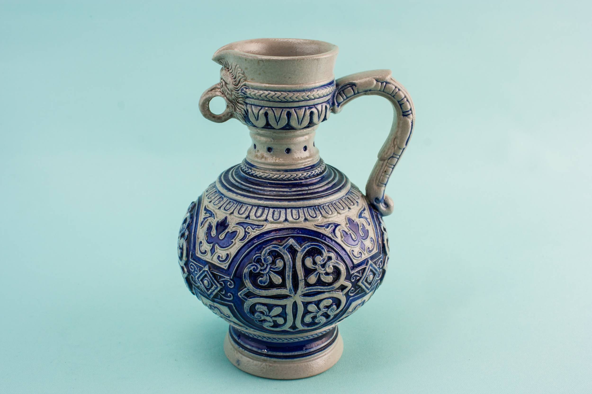 Antique Spectacular Milk — Arts & Crafts stoneware jug