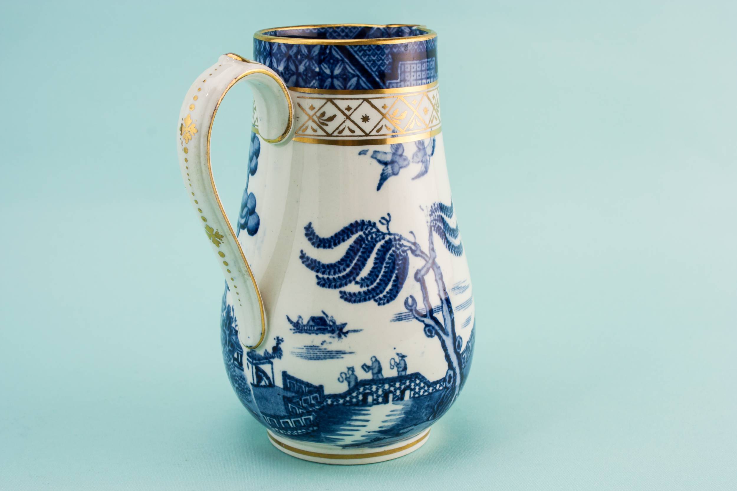 Blue And White — Willow water jug 1