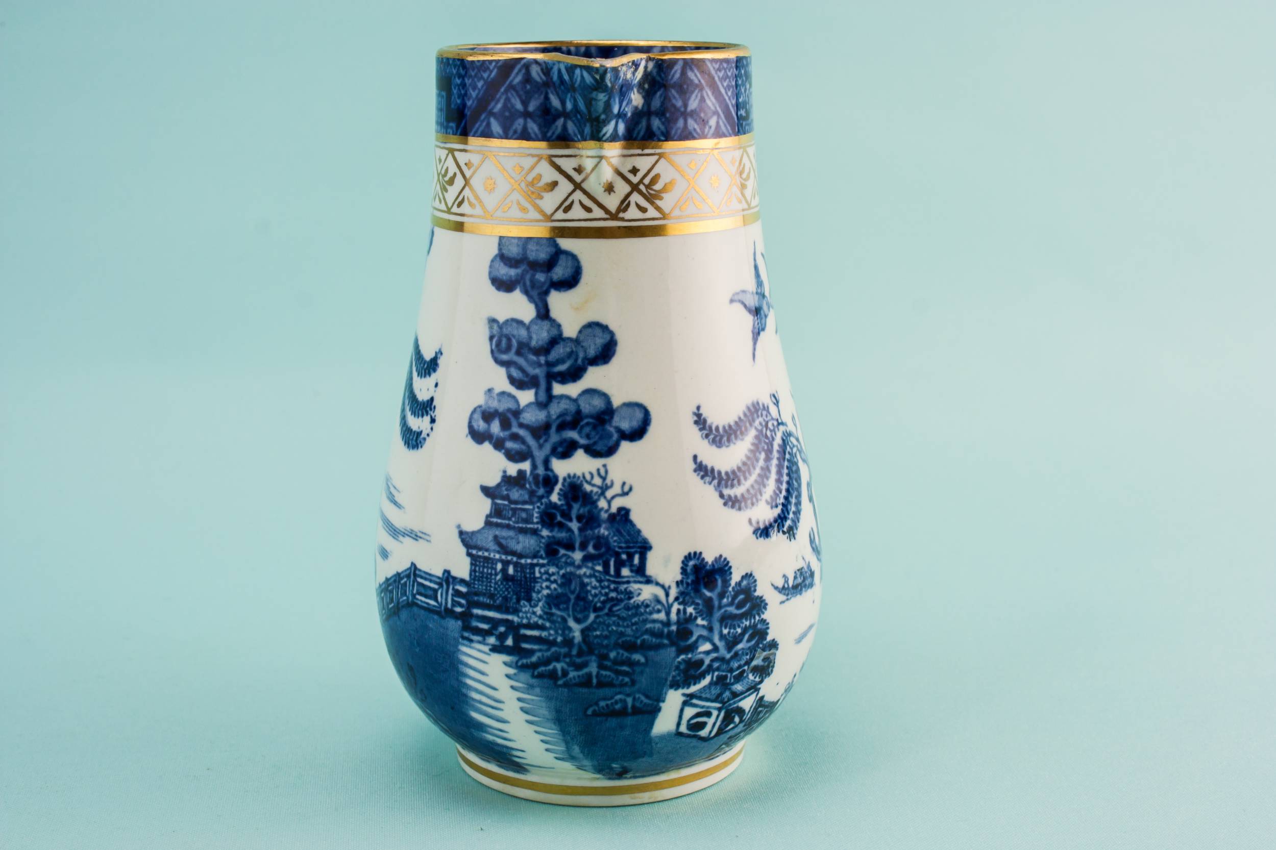 Blue And White — Willow water jug 2